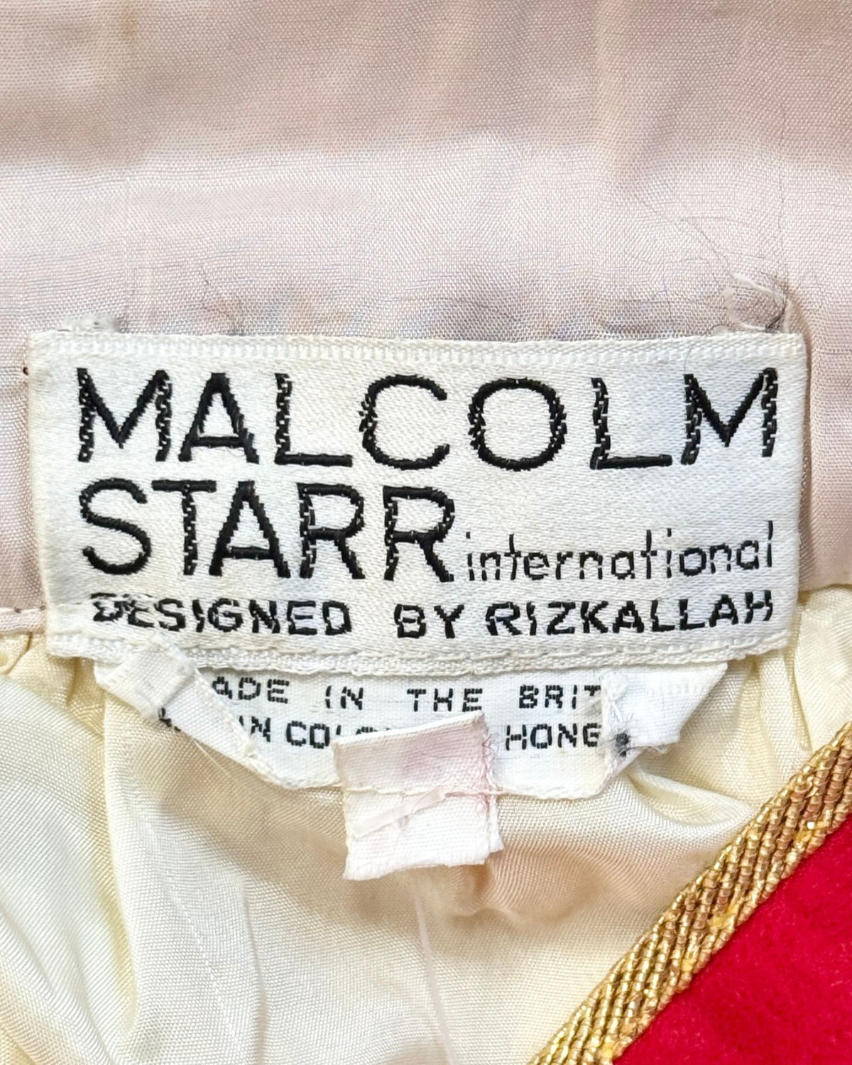 1970s Malcolm Starr Life's A Circus Wool Skirt