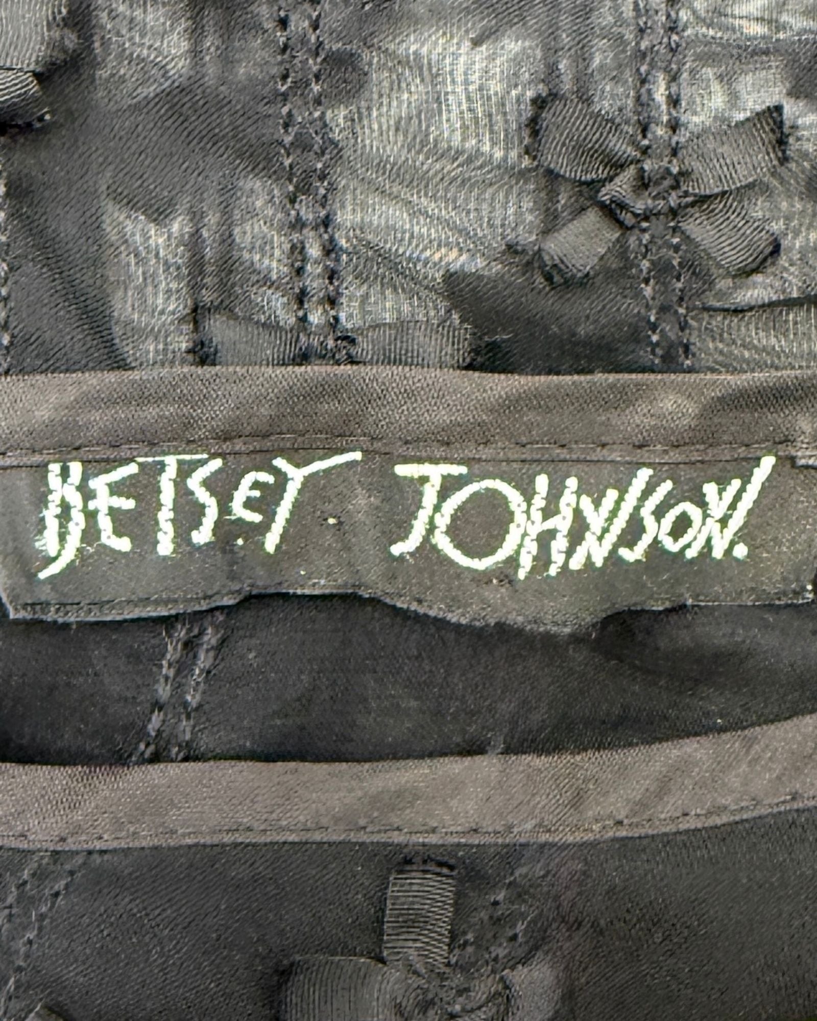 Betsey Johnson Mesh Bow Dress