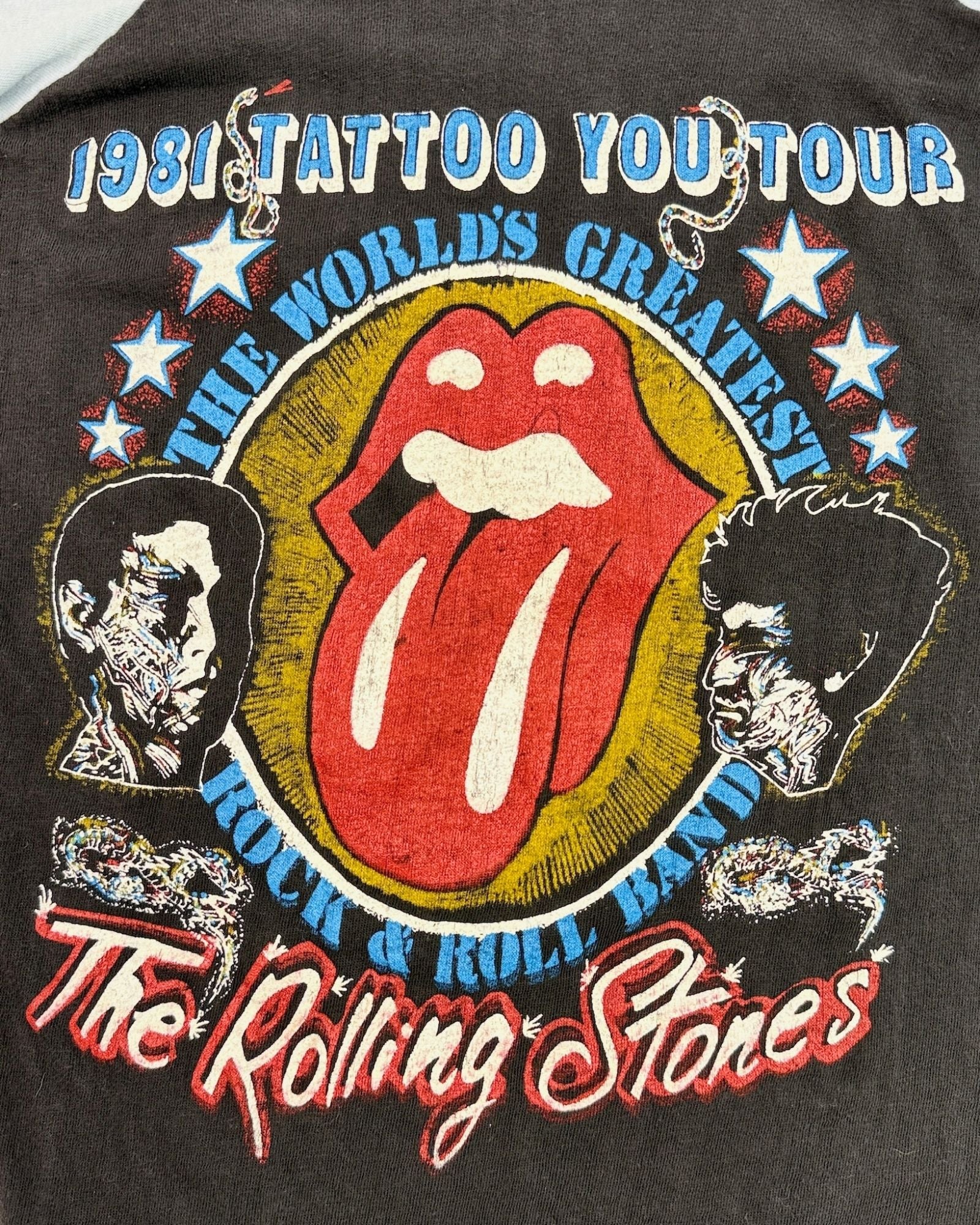 Rolling Stones 1981 Raglan Tee