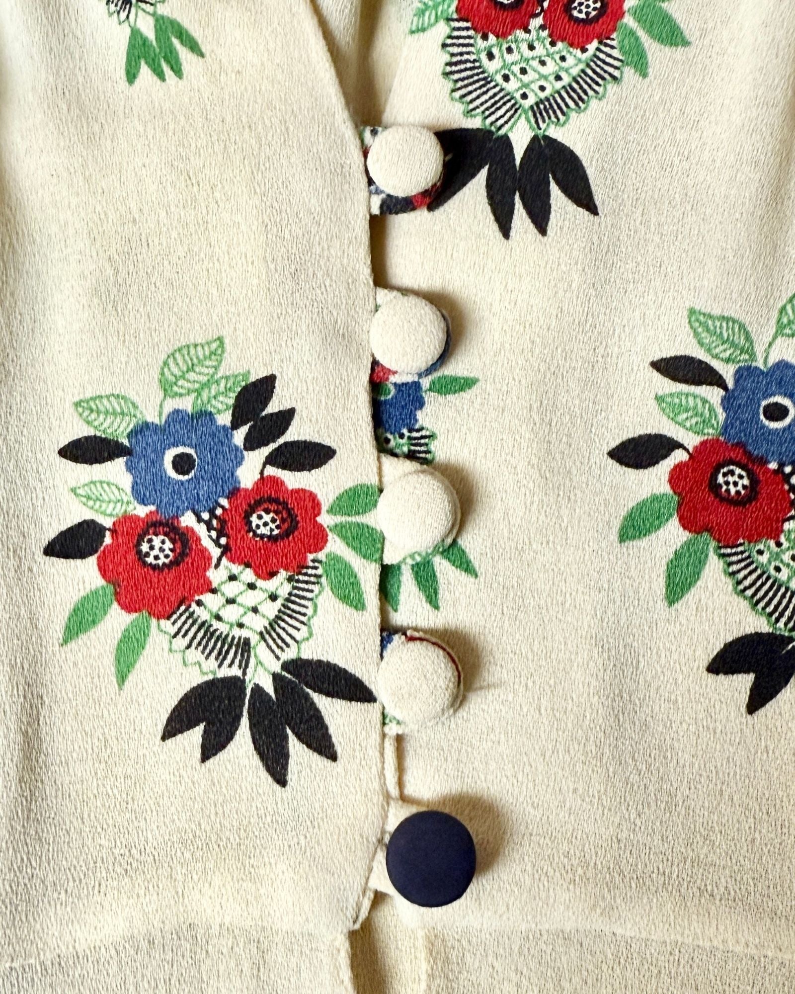 Ossie Clark/Celia Birtwell for Radley 1973 Floral Blouse