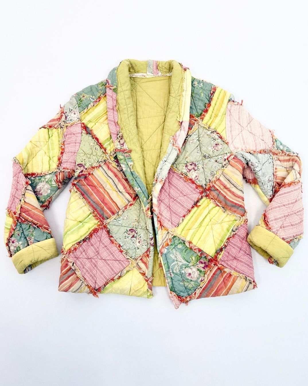 Cropped Quilted Jacket