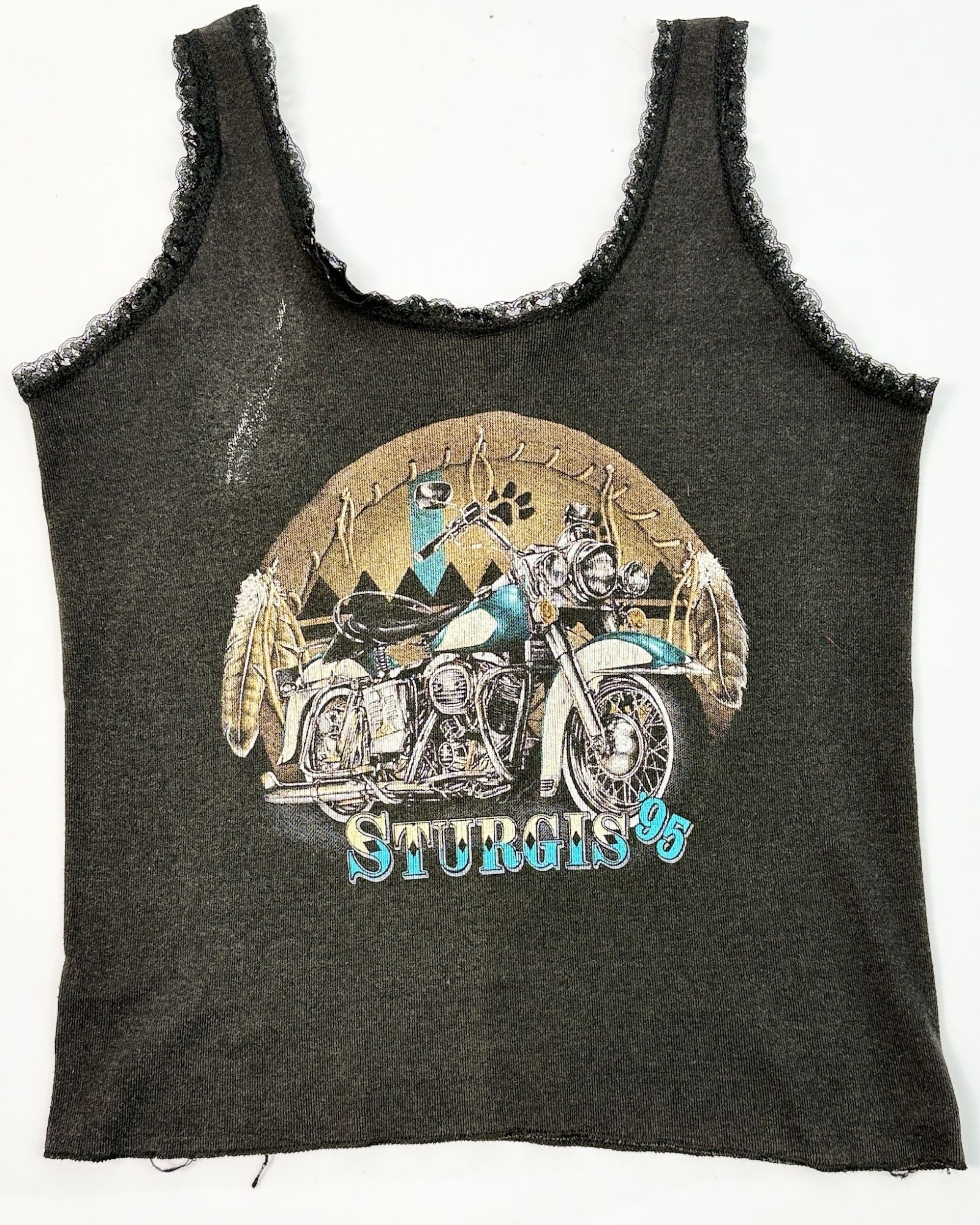 Sturgis Black Lace Biker Tank