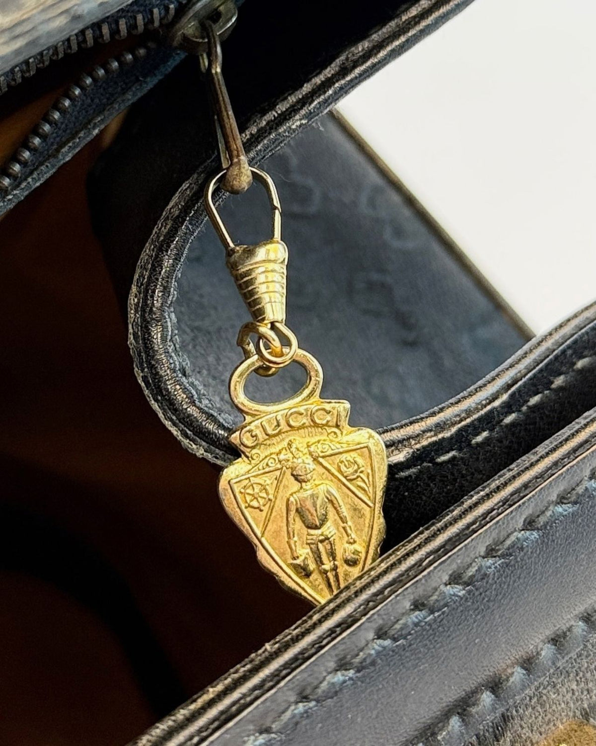 Gucci Black Train Case