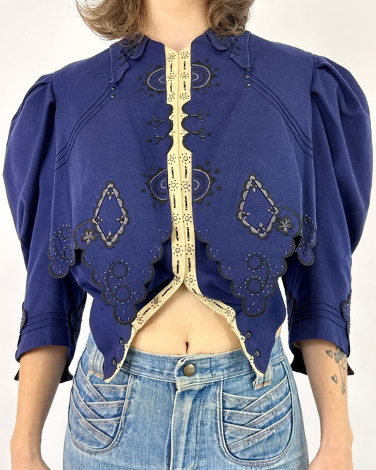 Gilded Age Keepsakes Wool Walking Jacket