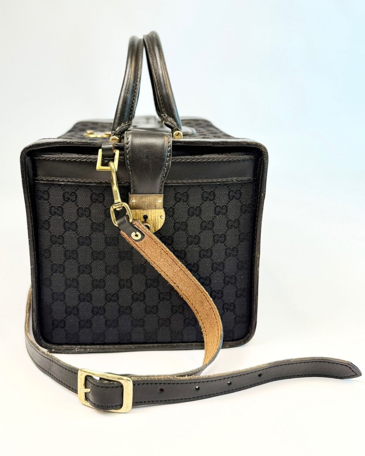 Gucci Black Train Case