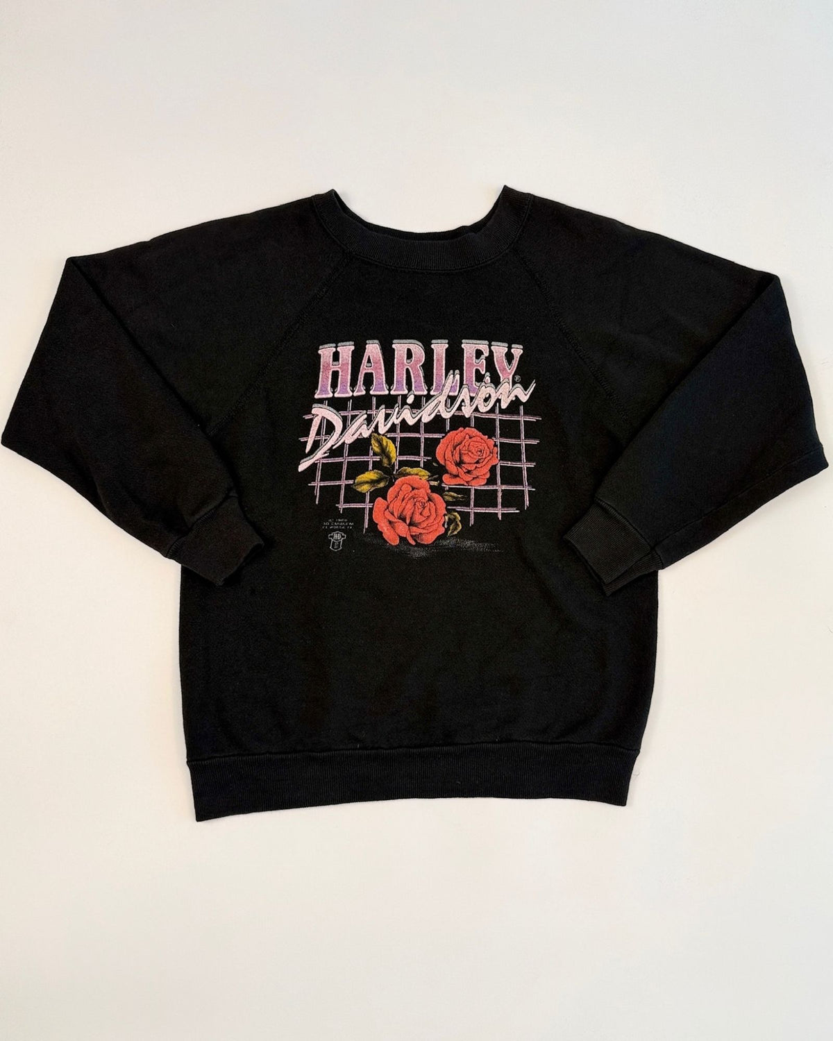 Harley Rose Grid Sweatshirt