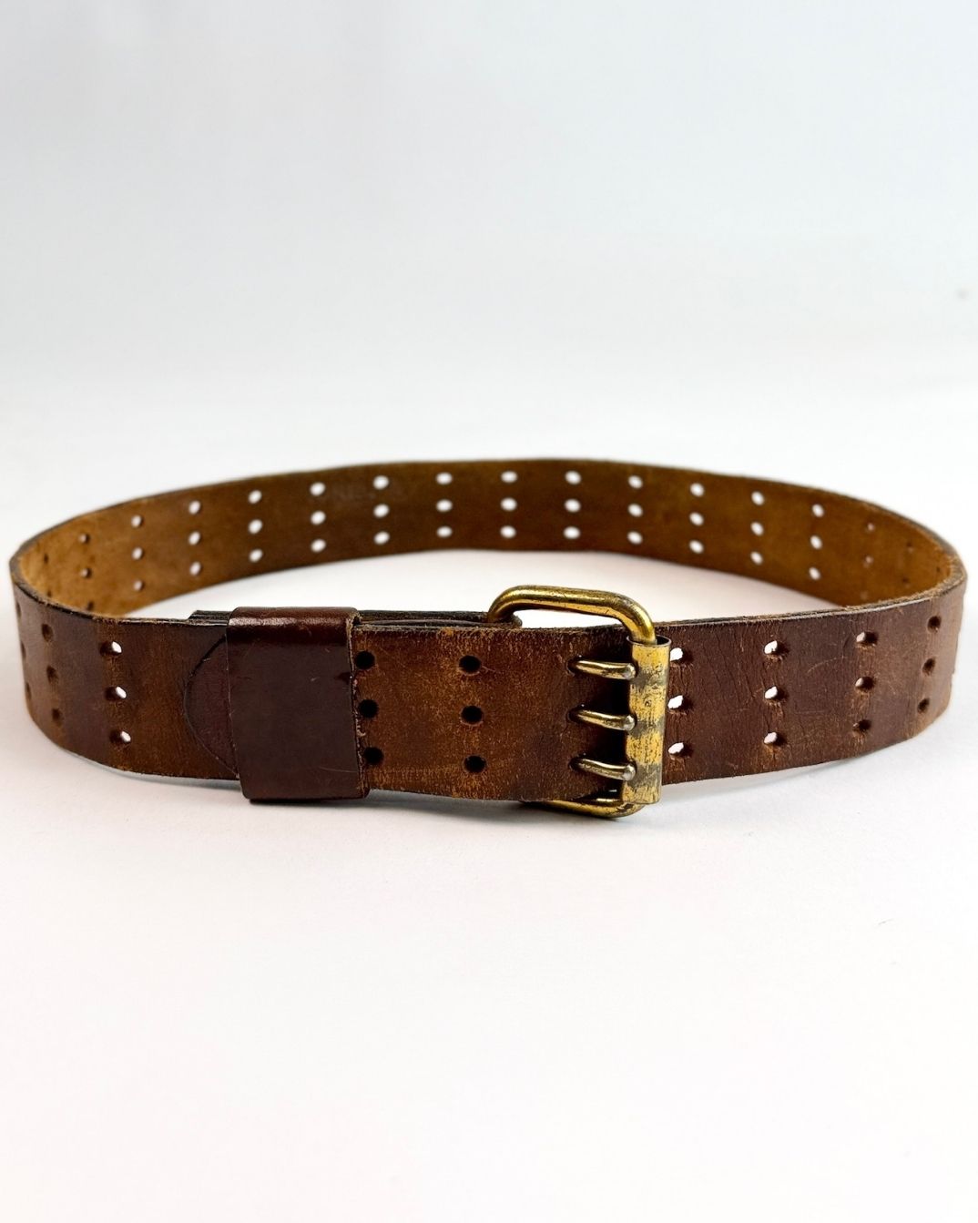 Caramel Wide Leather Belt