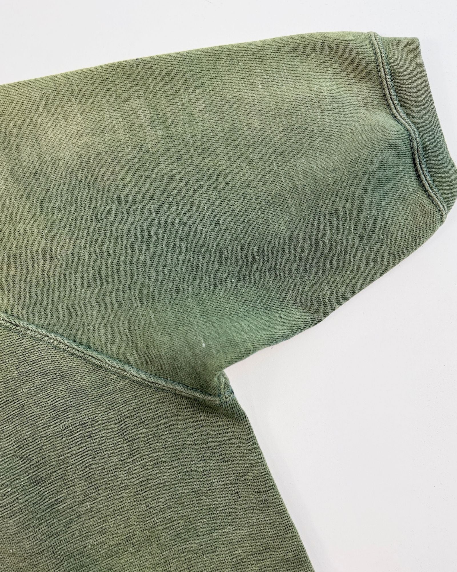 Green Short Sleeve Sweatshirt