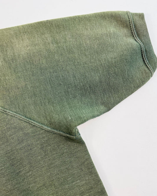 Green Short Sleeve Sweatshirt