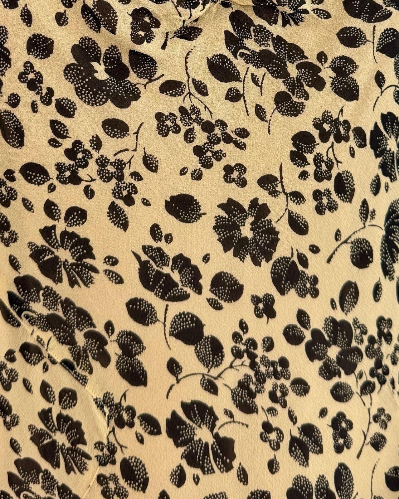 Garden of Shadows Silk Dress