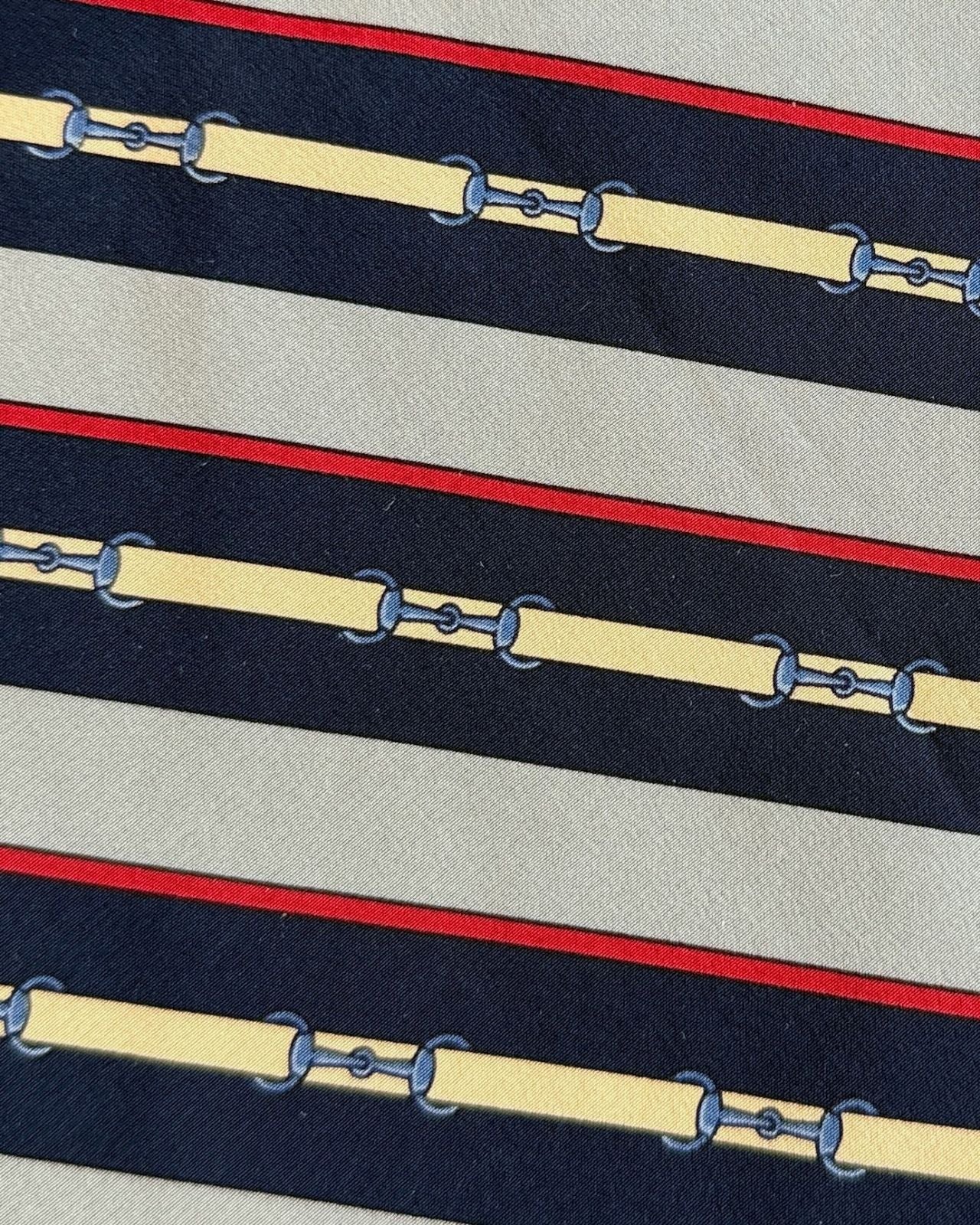 Gucci Horsebit Silk Scarf