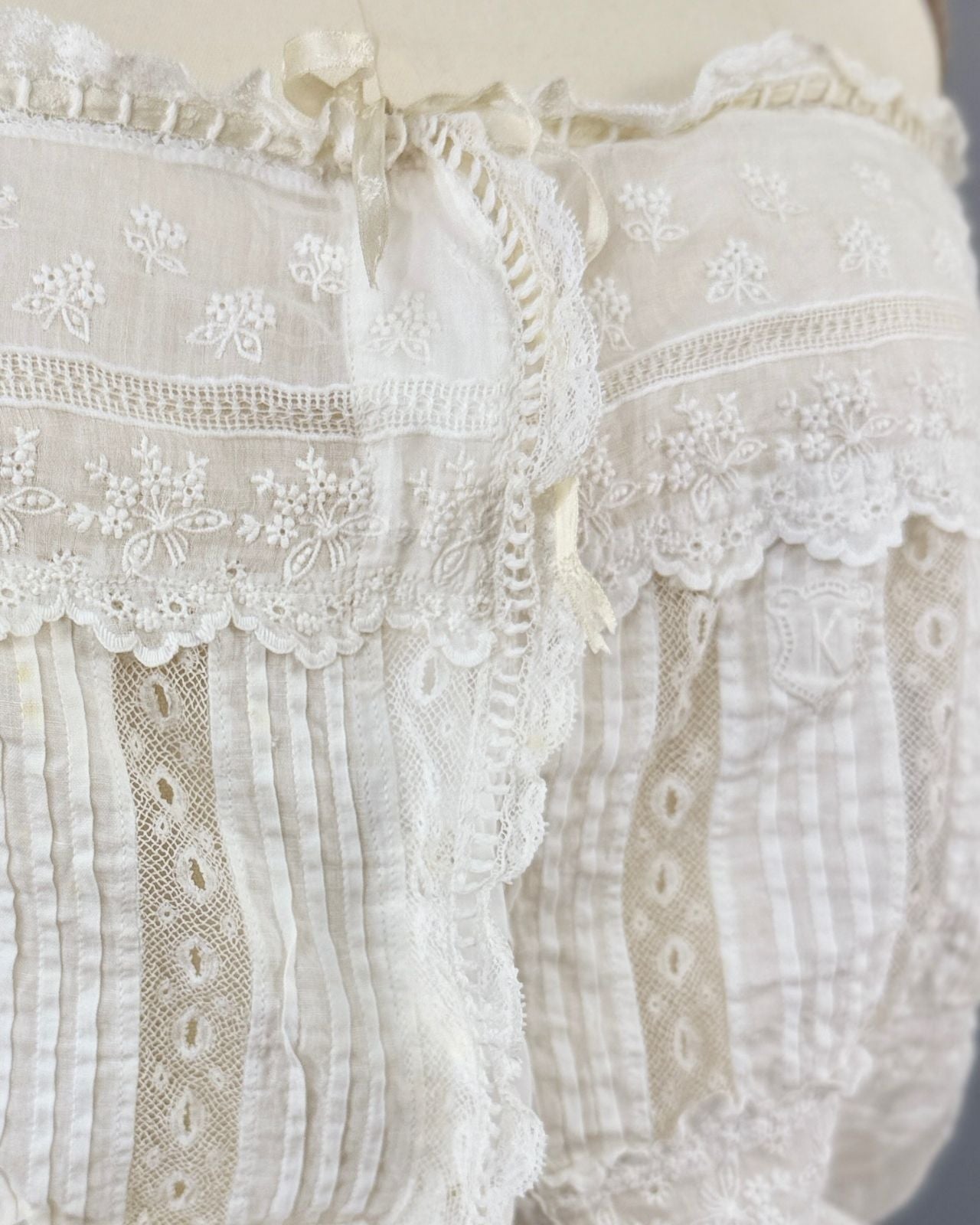 Edwardian Lace Corset Cover