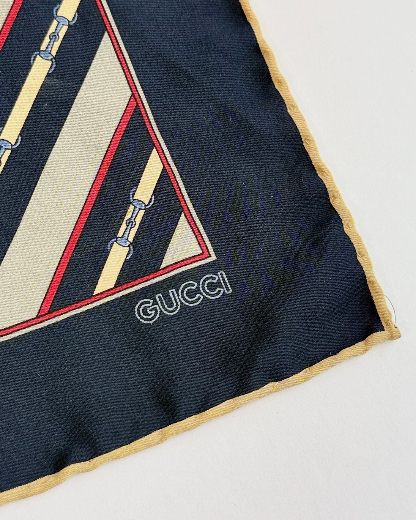 Gucci Horsebit Silk Scarf