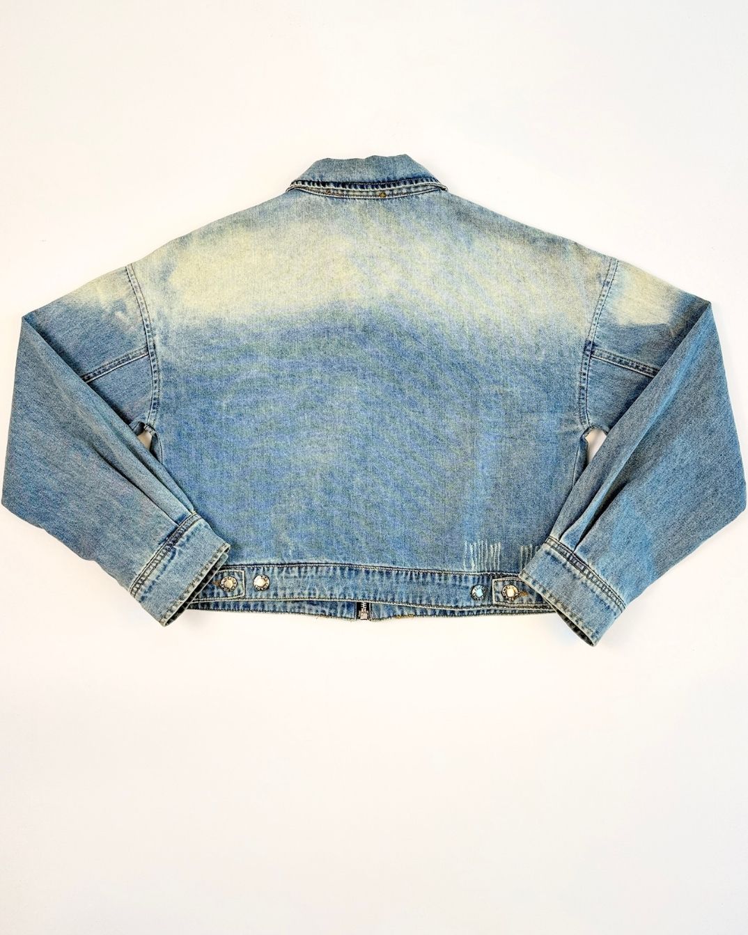 Prada Cropped Denim Jacket