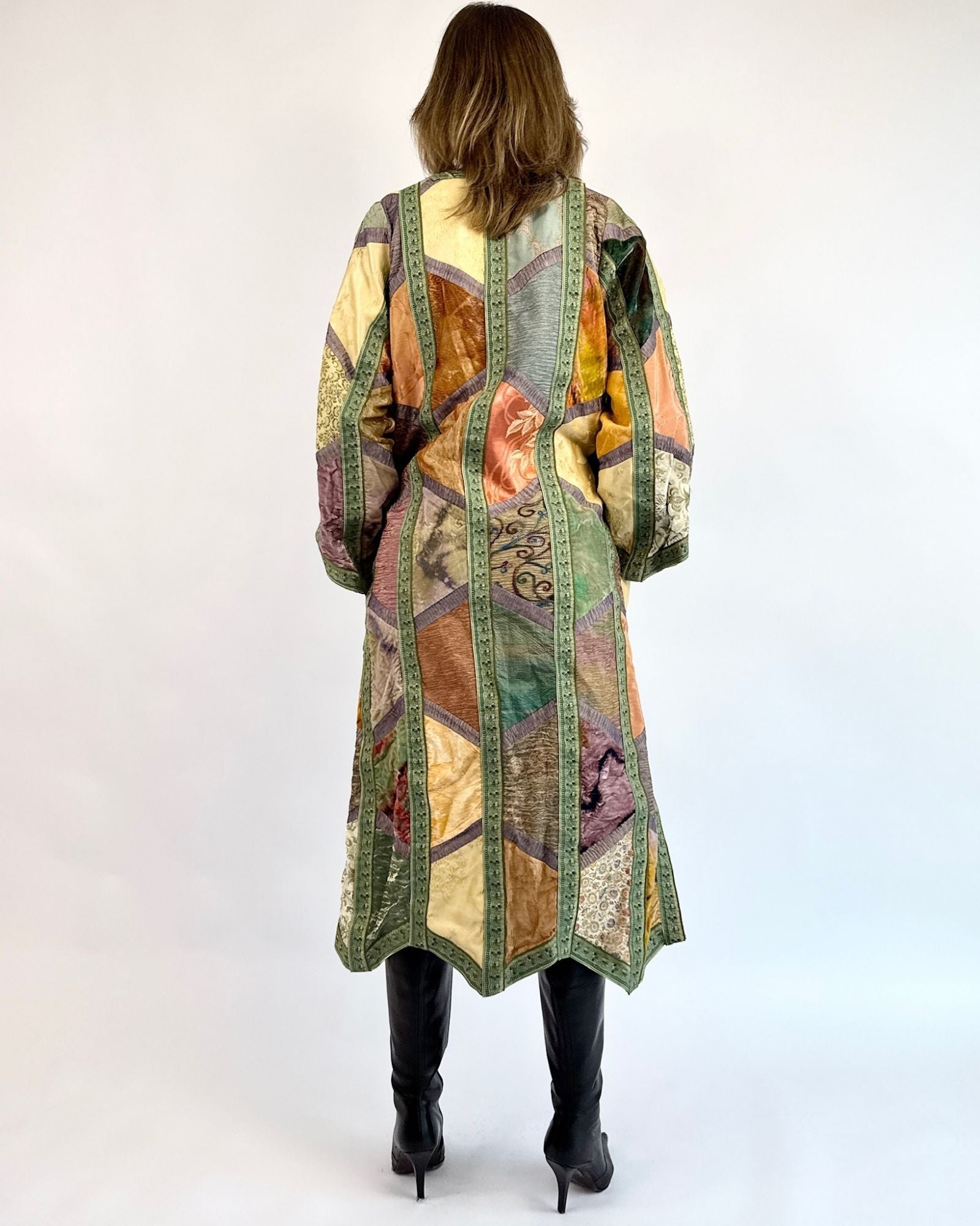 Watercolor Falls Patchwork Duster