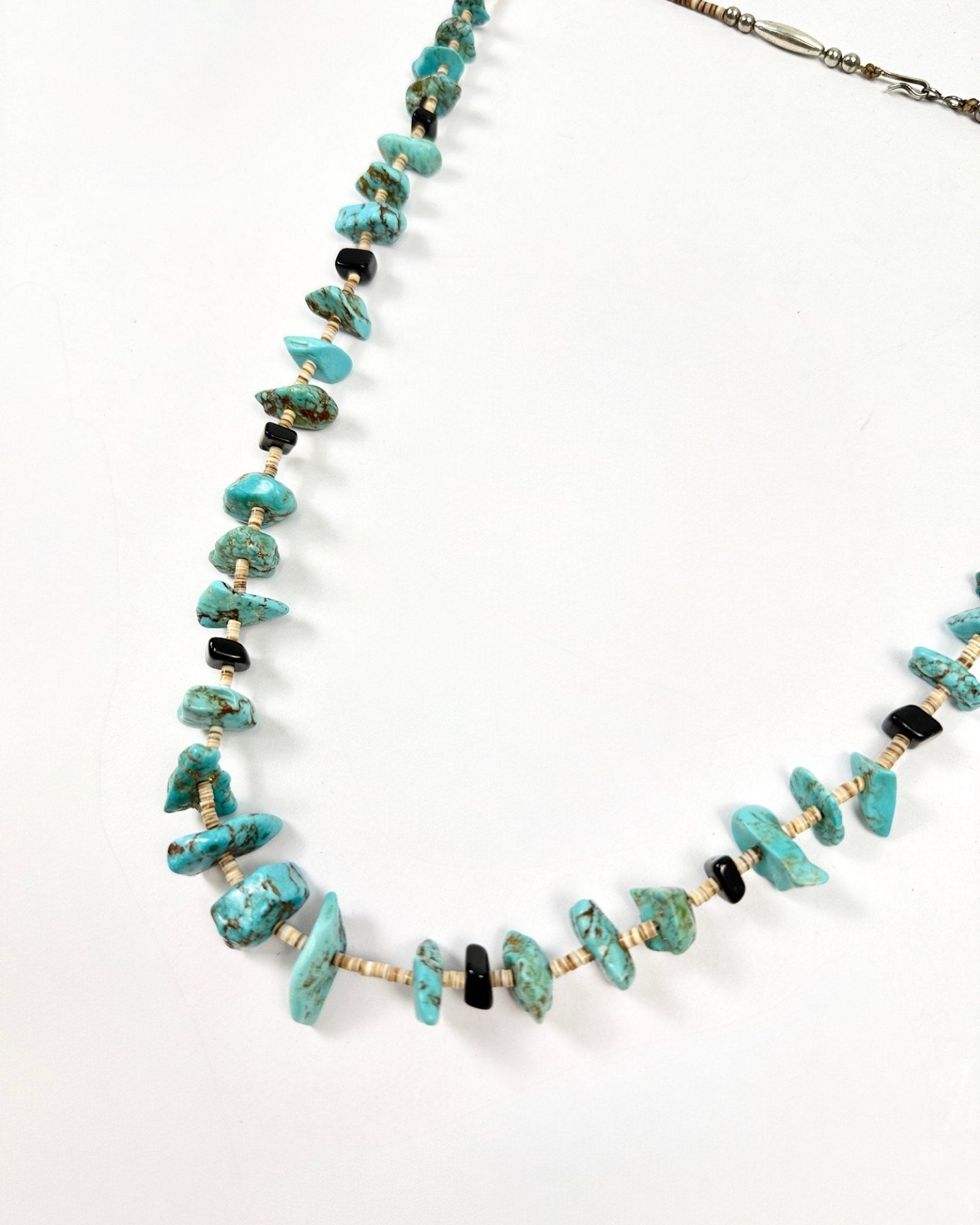 Small Turquoise Beaded Necklace