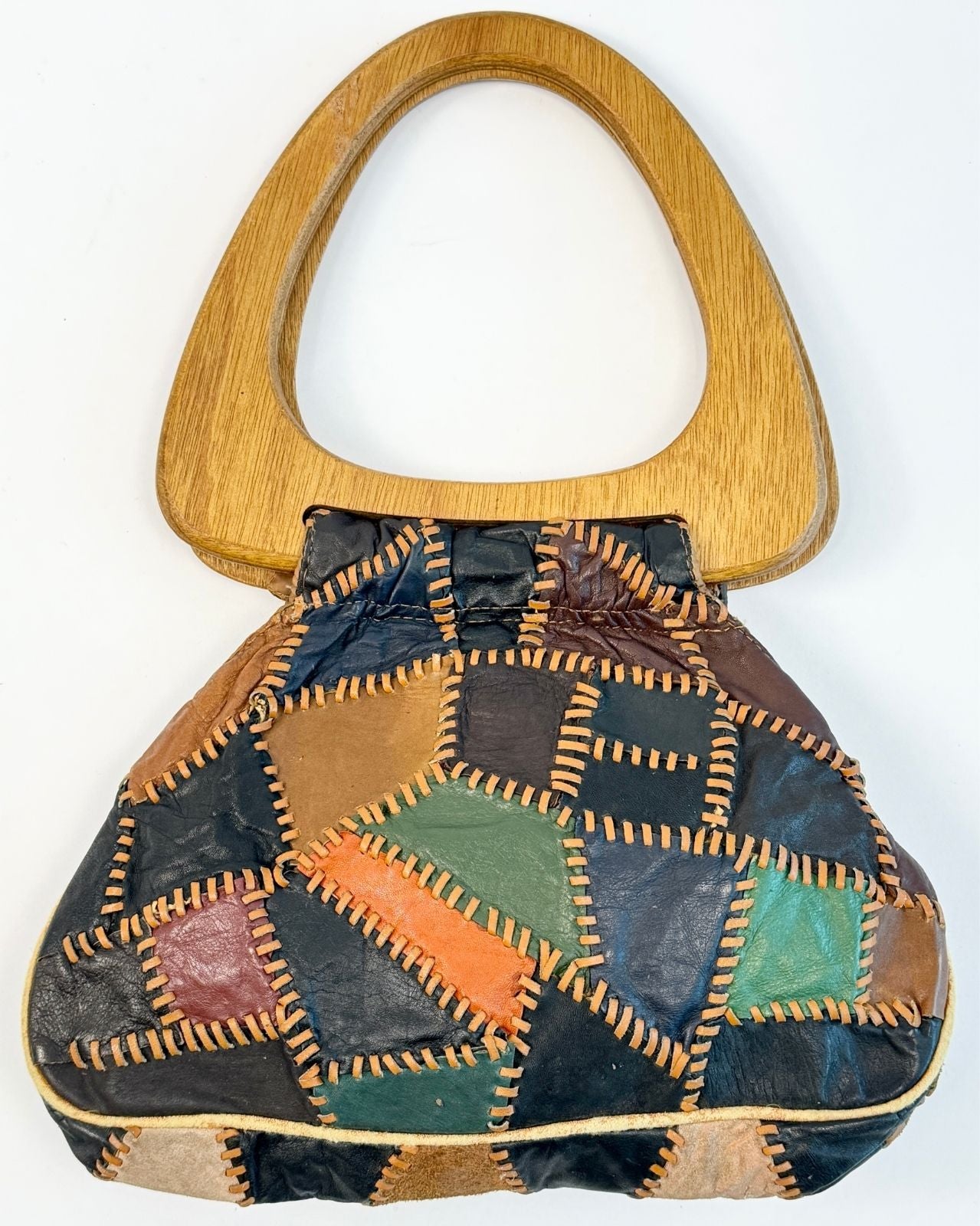 60s Patch Me Up Leather Bag