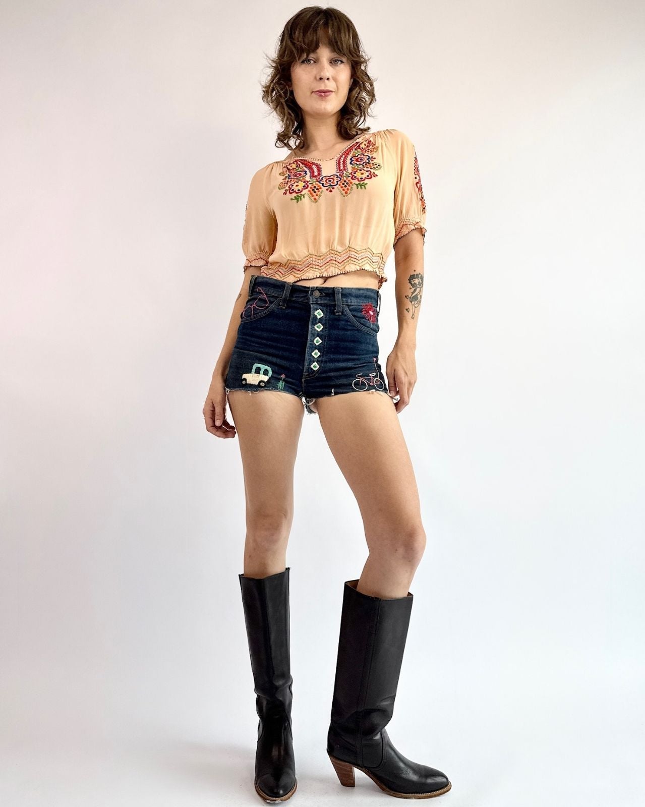 Levi's Big E Arts and Crafts Shorts