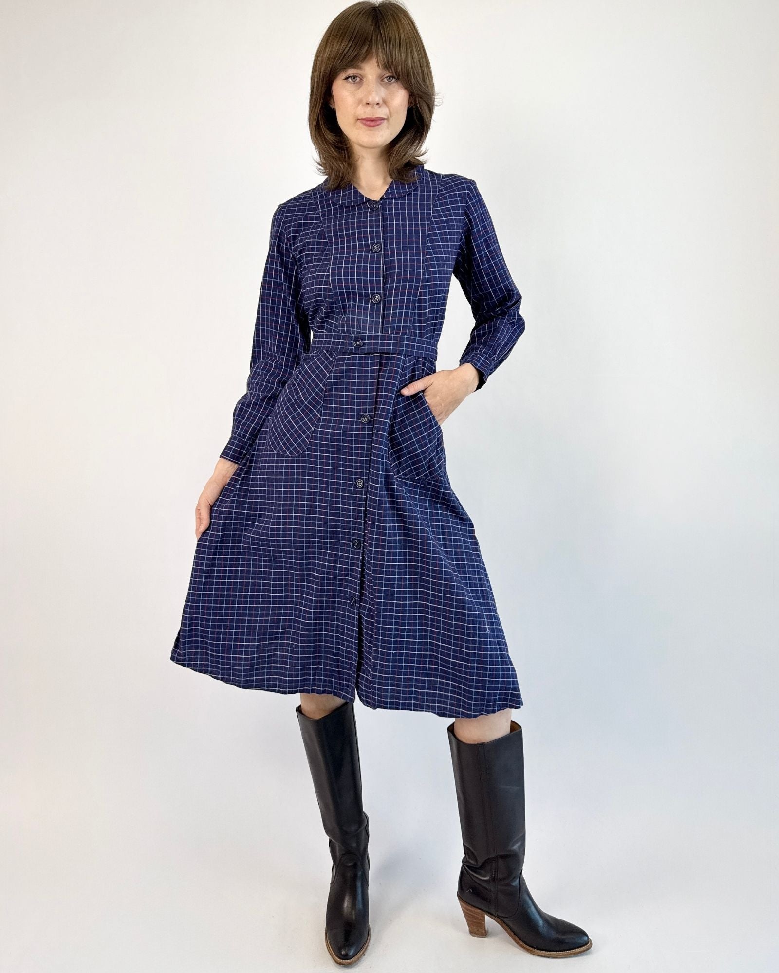 40s Toujours Frais French Cotton Dress