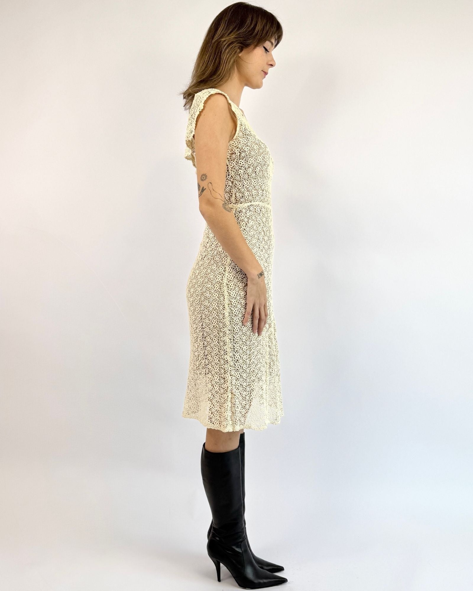 1930's Day Dreaming Crochet Dress