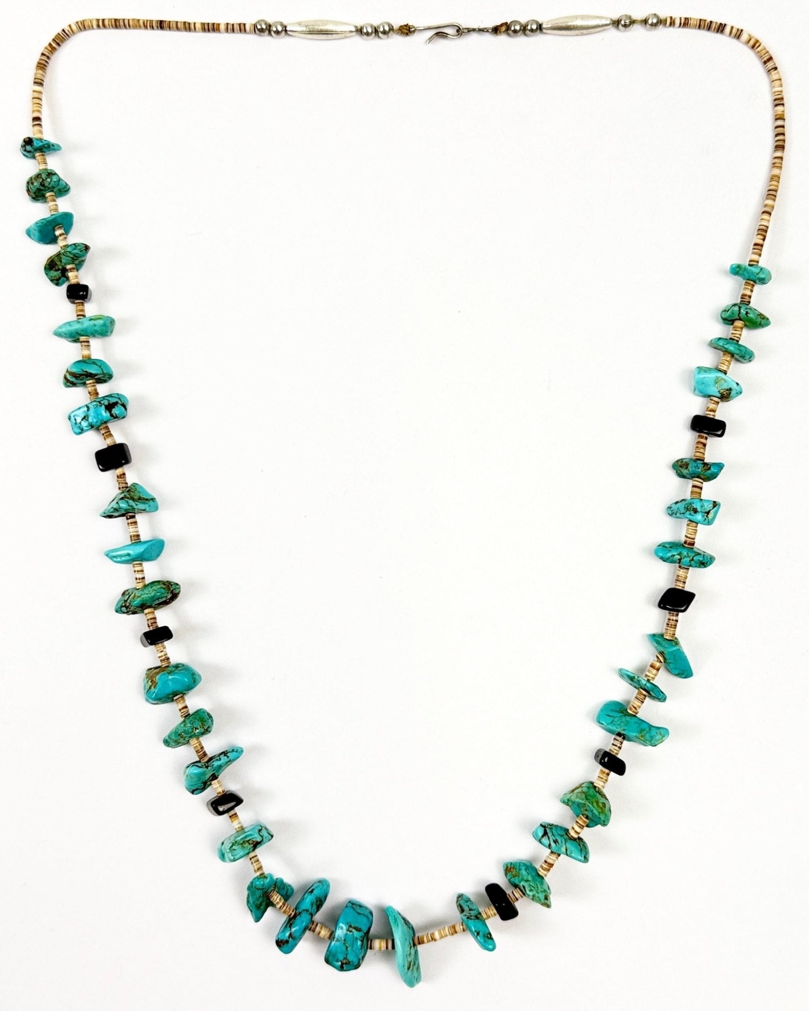 Small Turquoise Beaded Necklace