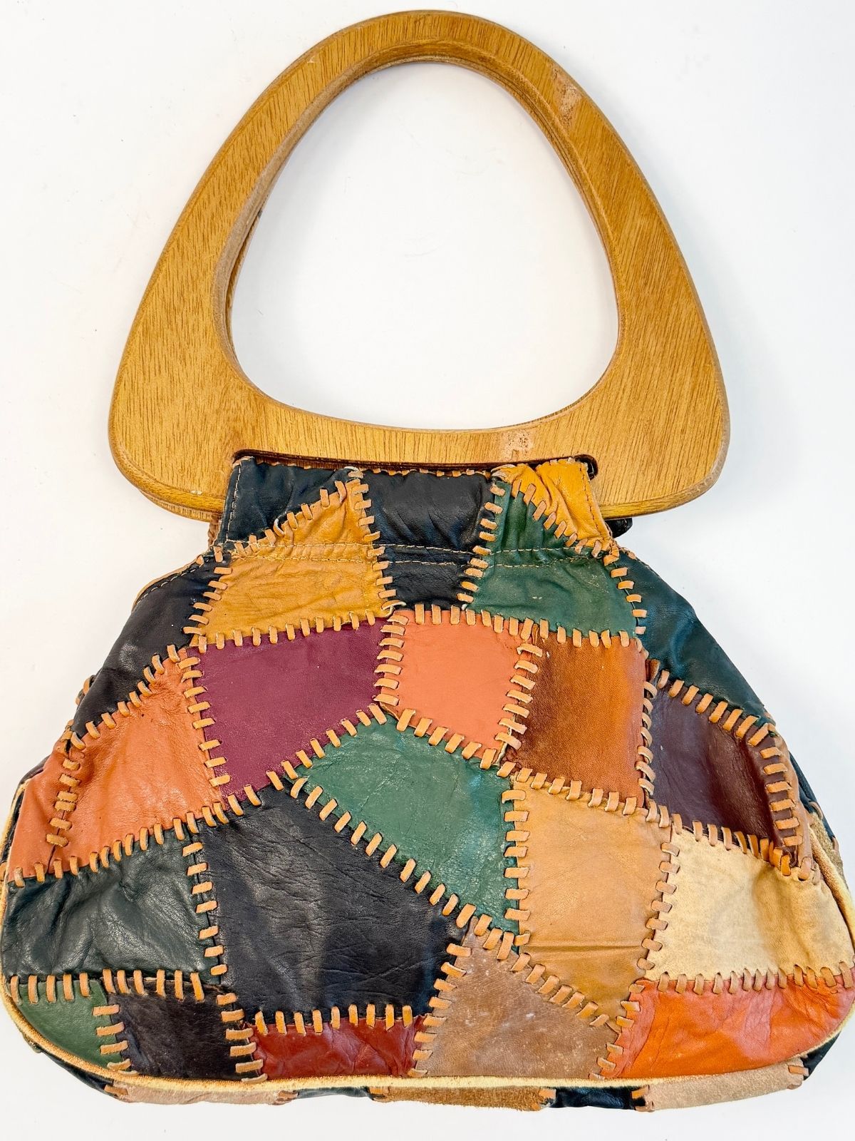 60s Patch Me Up Leather Bag