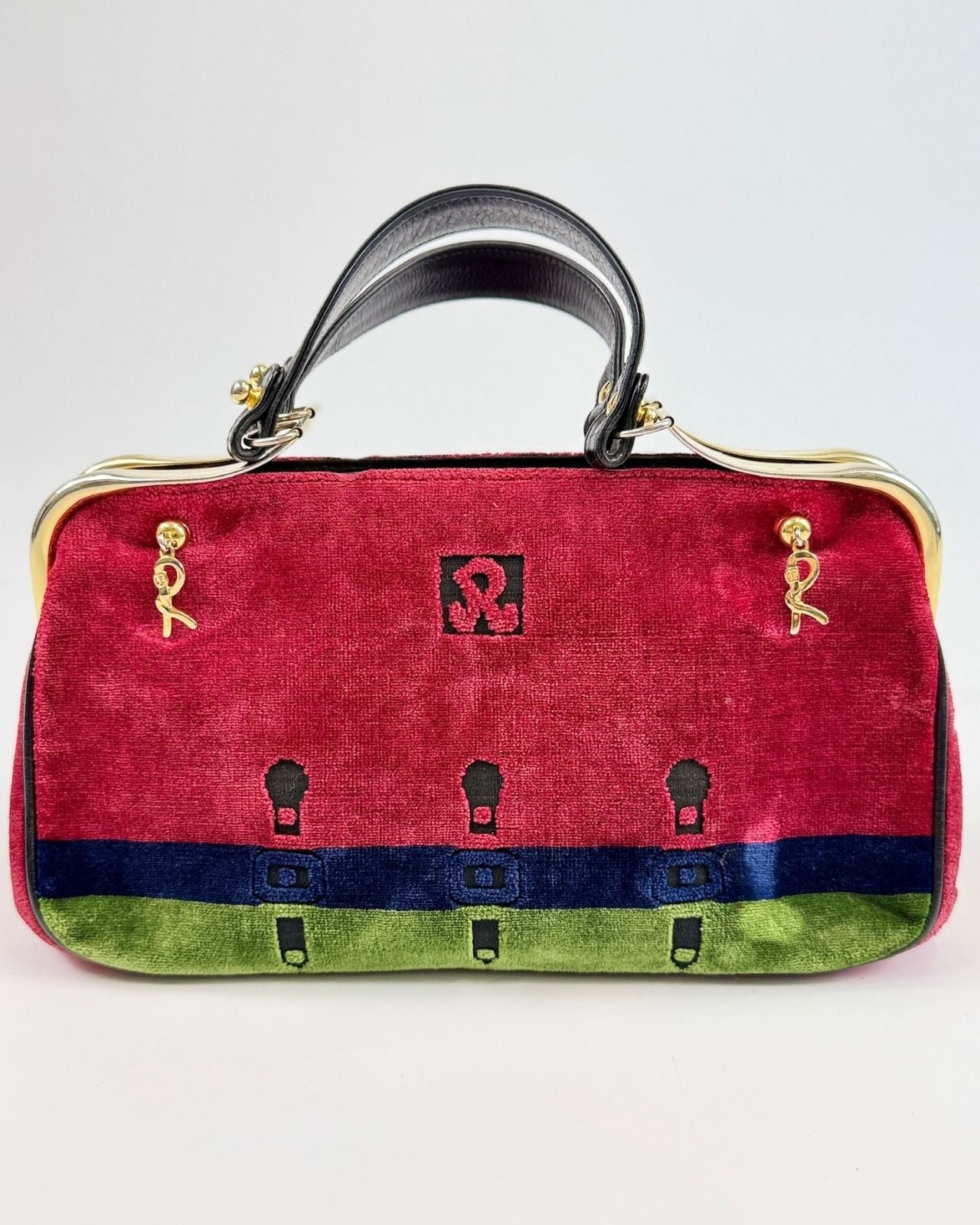 Roberto di Camerino Velvet Doctor Bag