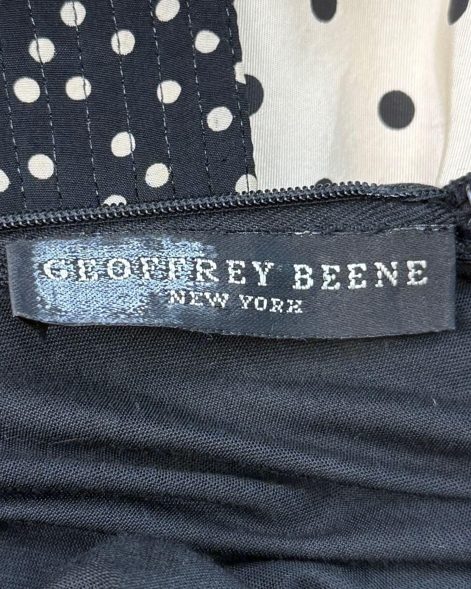 Geoffrey Beene Spotted Darling Swiss Dot Dress