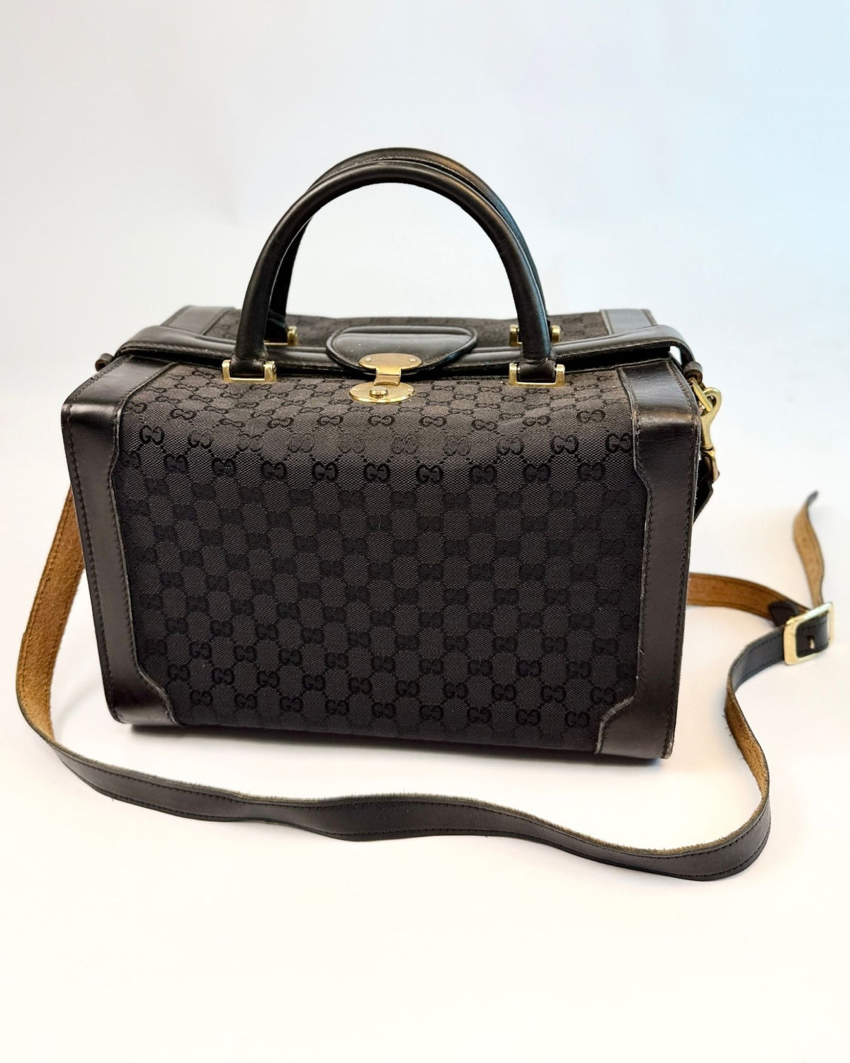 Gucci Black Train Case