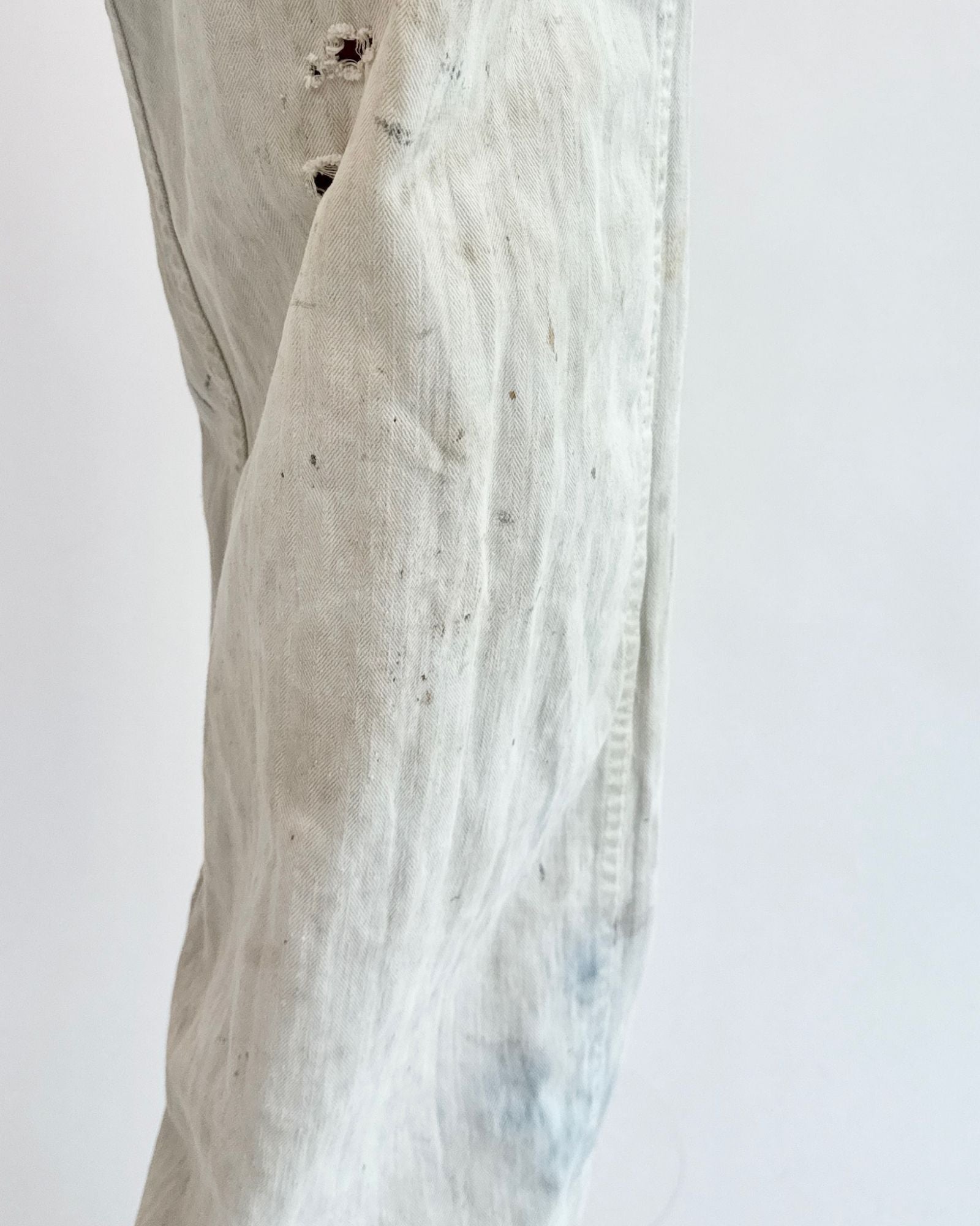 50s Lend Me A Hand White Coveralls