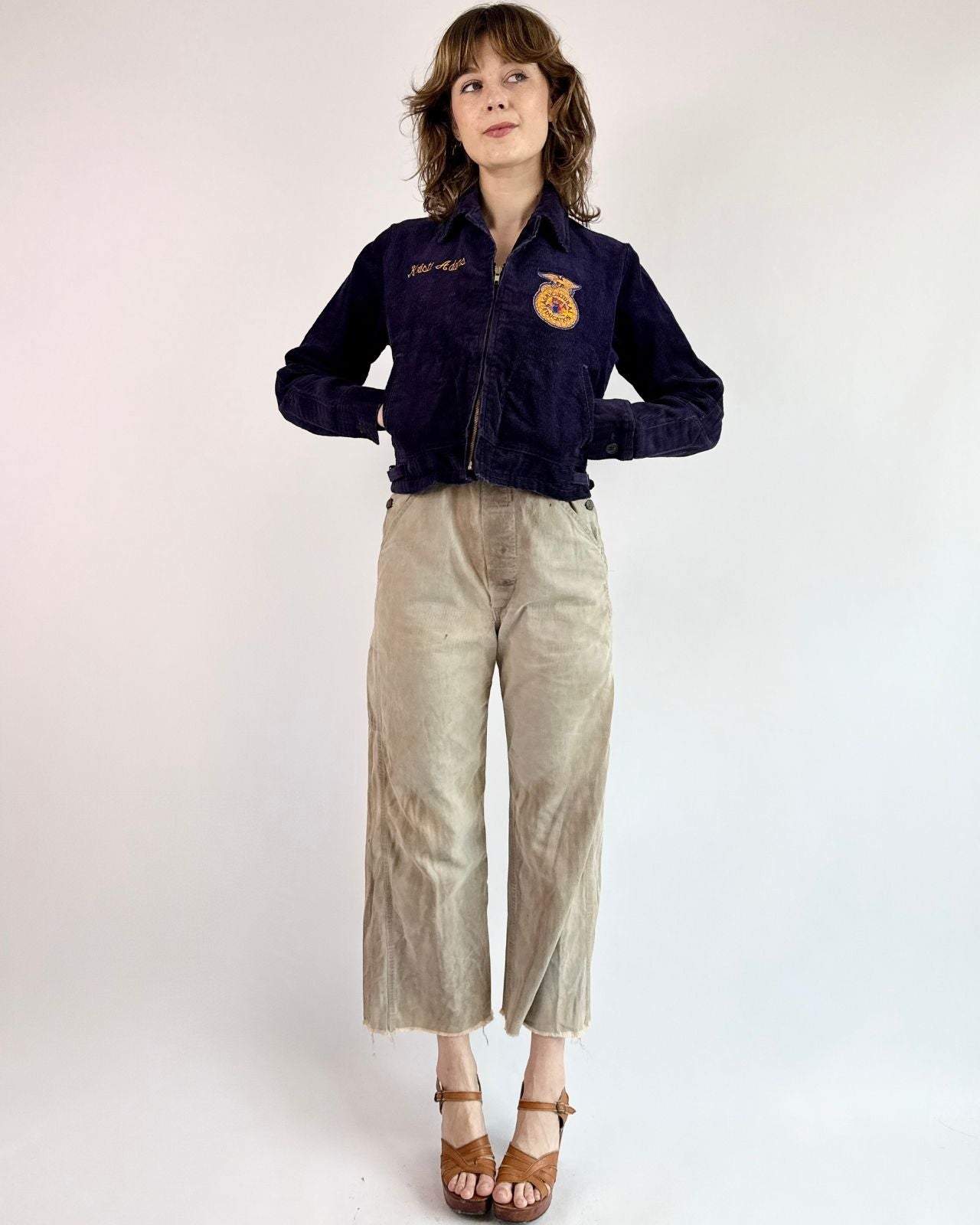 Howdy Nimitz Texas FFA Corduroy Jacket