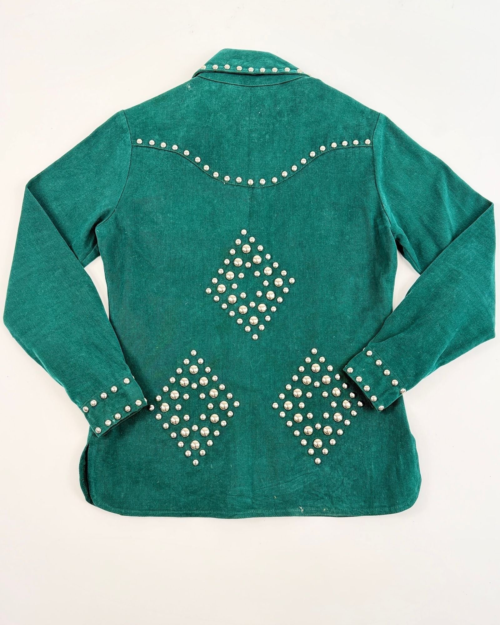60s Studded Teal Jacket