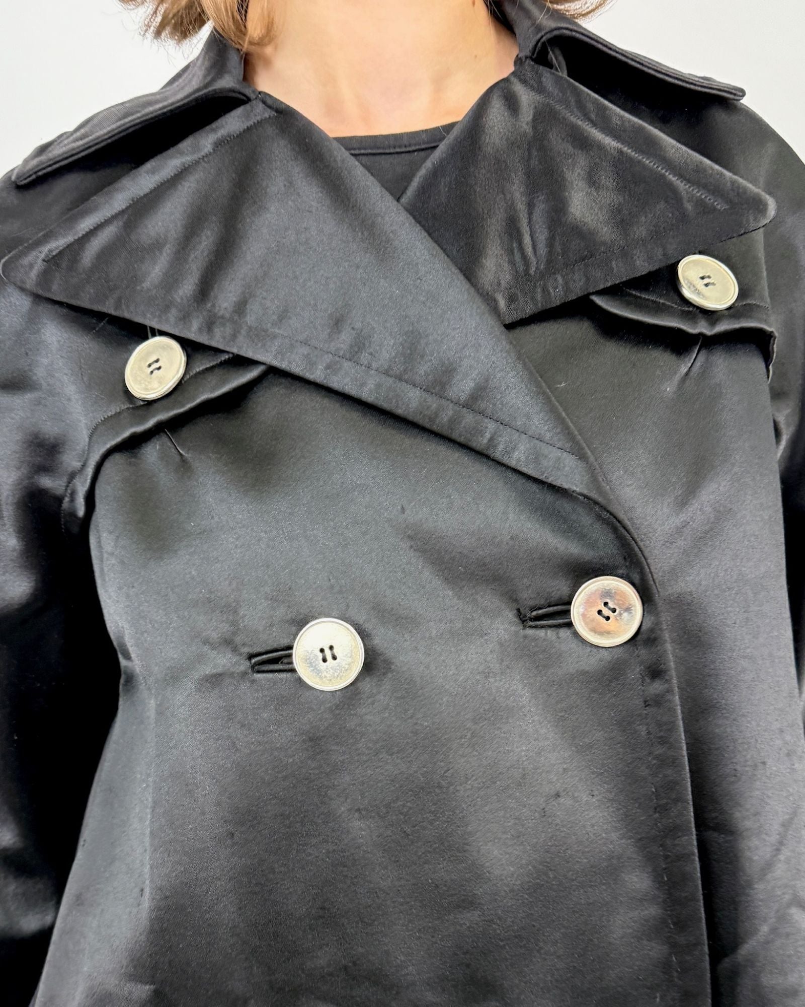 Rudi Gernreich Midnight Strikes Peacoat
