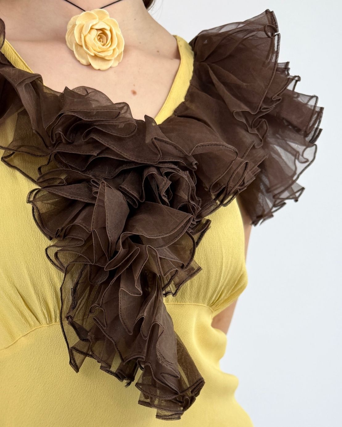 1930s Belle of the Ball Crepe Gown