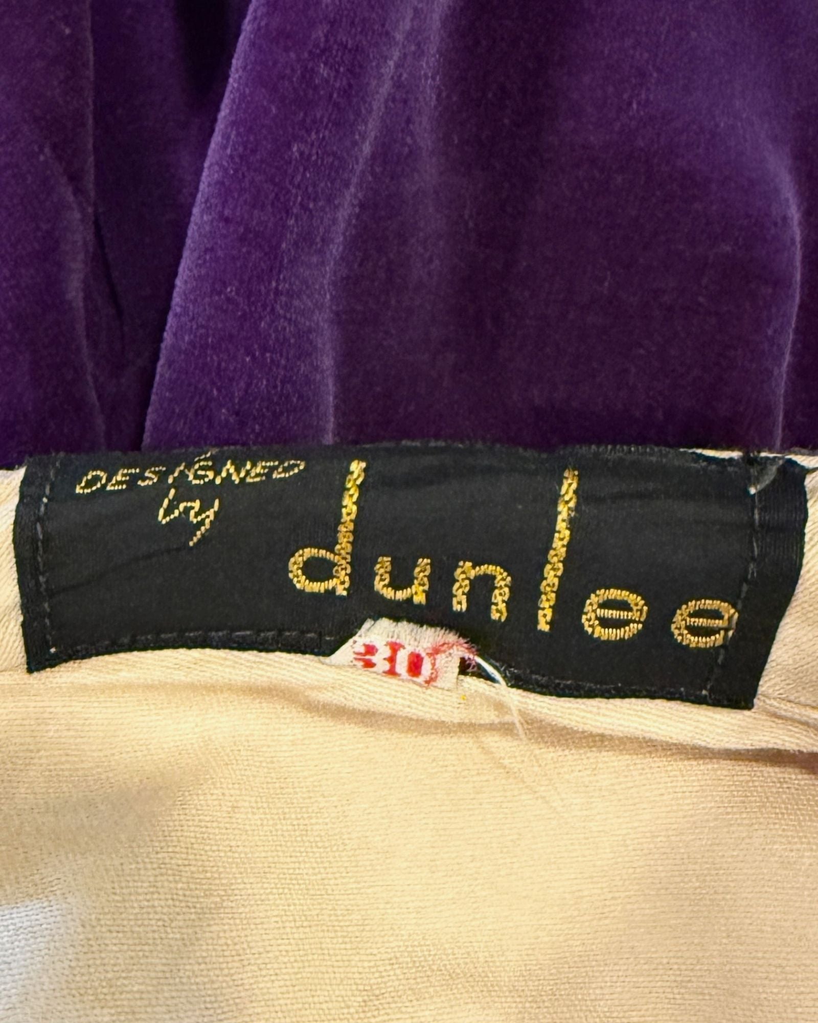 60's Rock of Ages Purple Velvet Bells