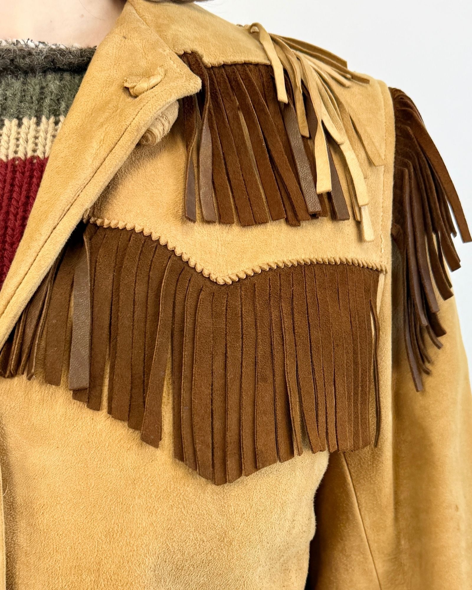 1960s It's Toasted Brown Suede Jacket