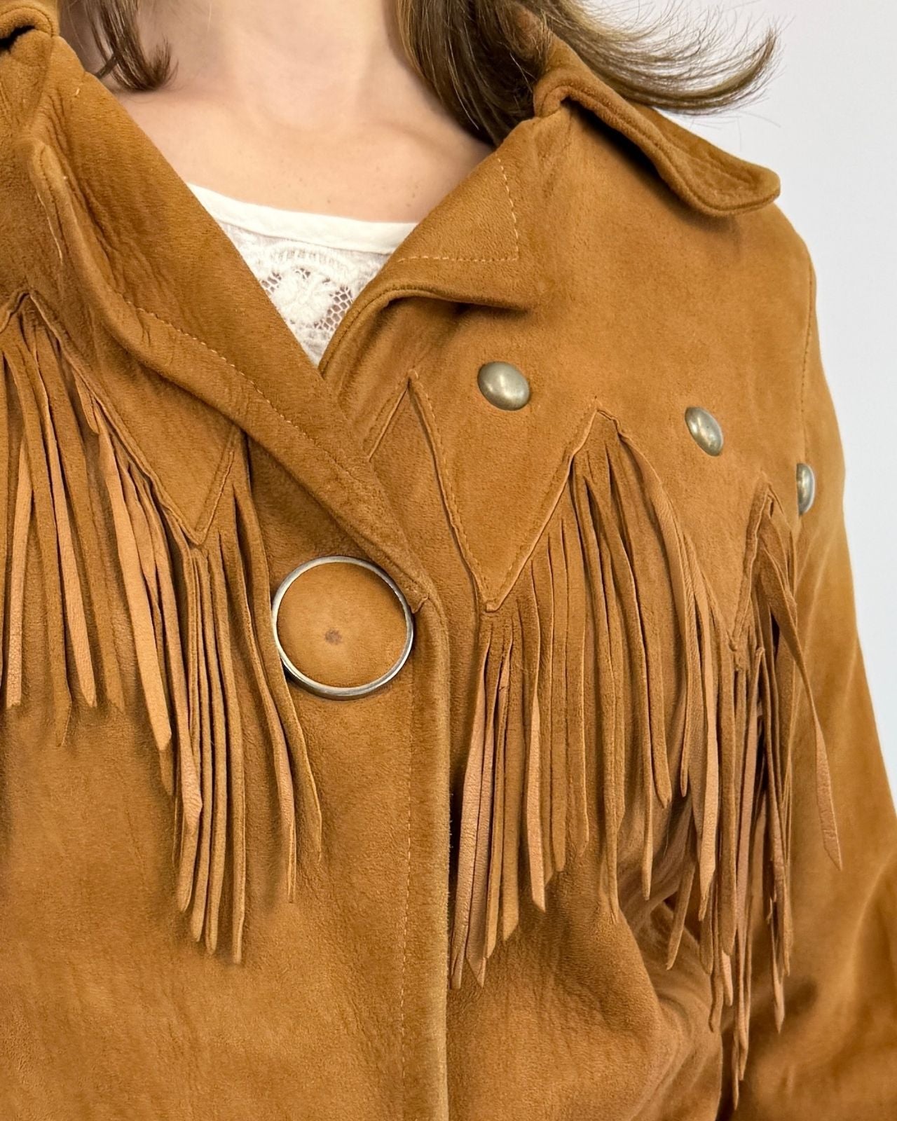 1950s Walks At Dusk Suede Jacket