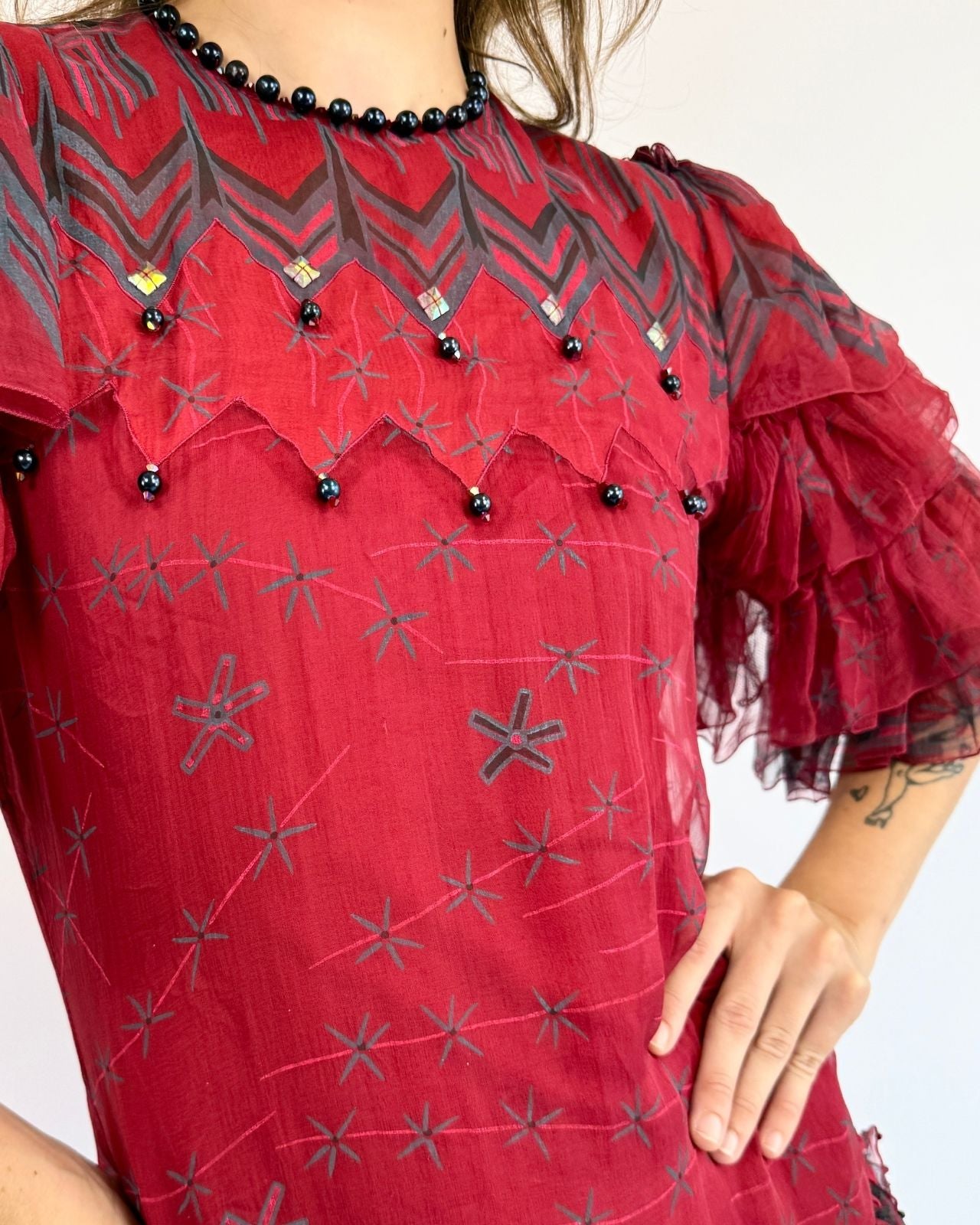 Zandra Rhodes Wish Upon A Starlet Dress
