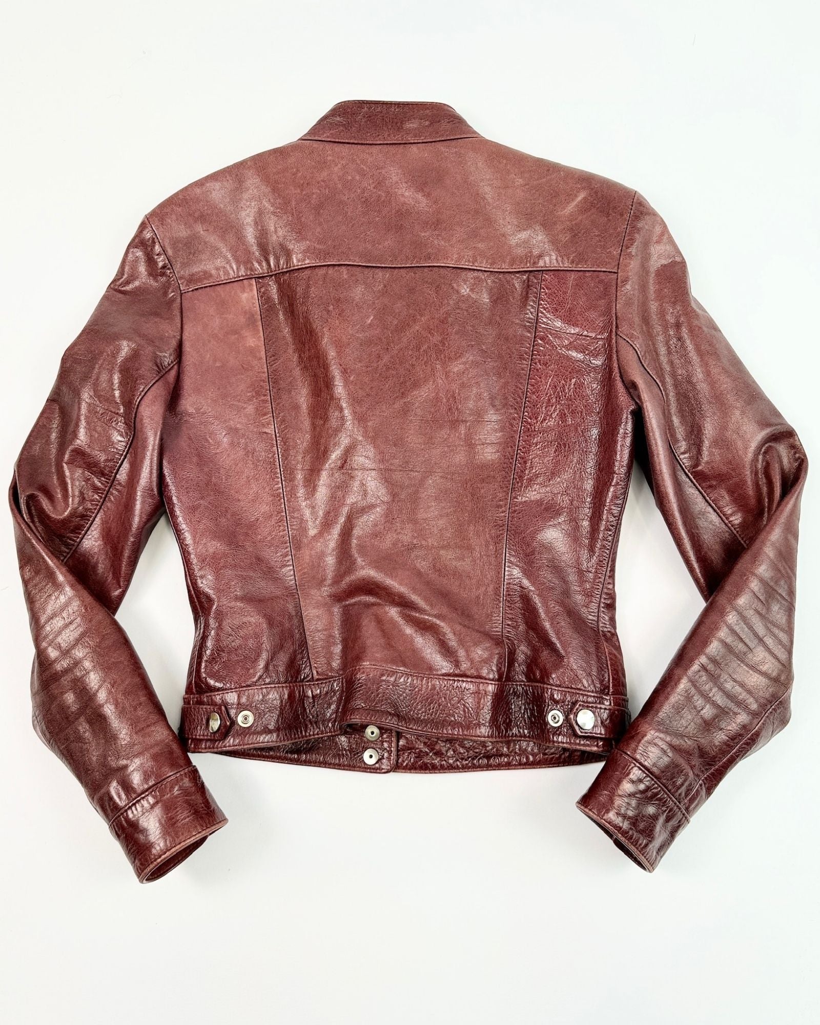 Oxblood Leather Jacket