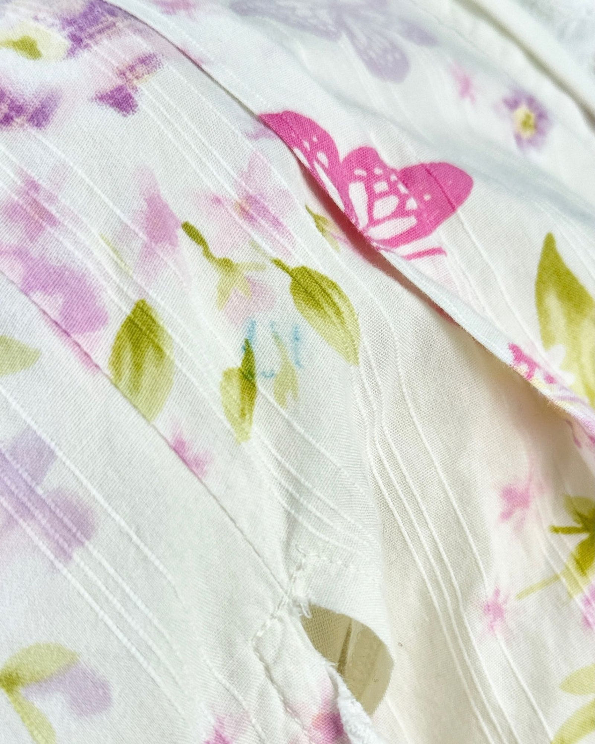Cotton Butterfly Kimono Top