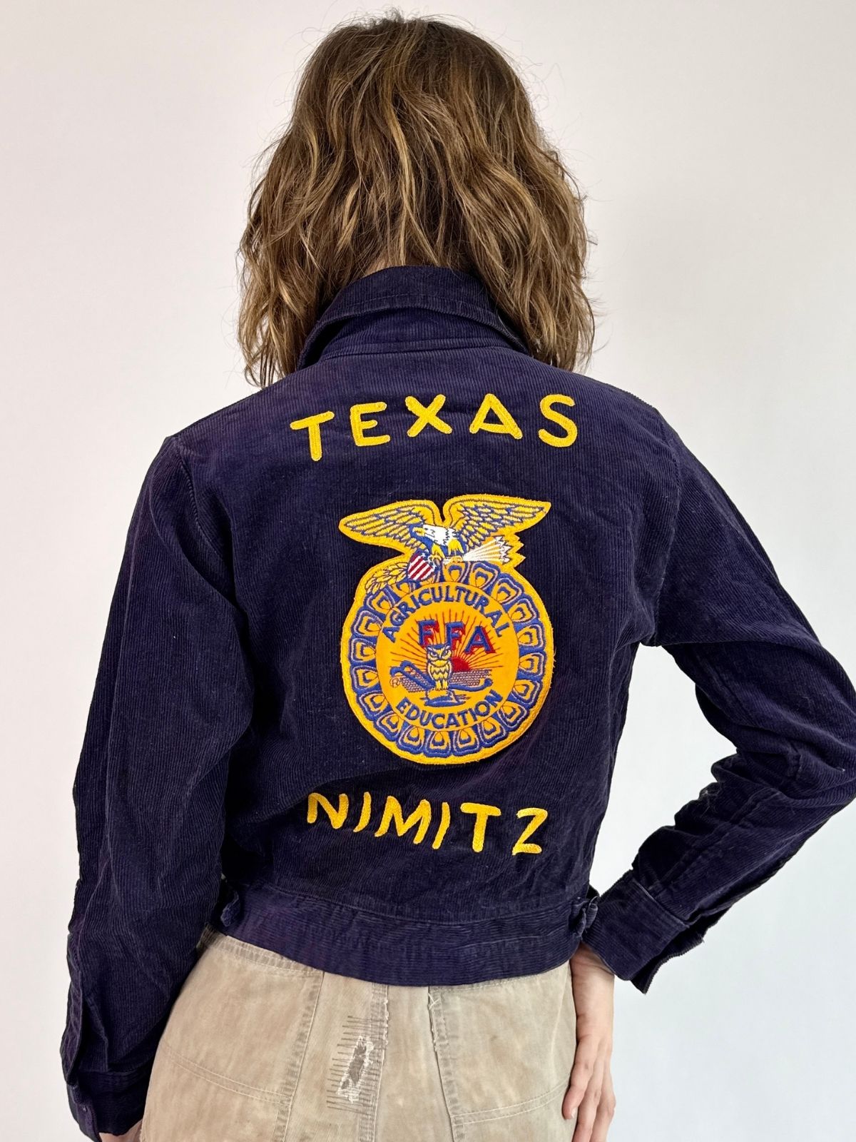 Howdy Nimitz Texas FFA Corduroy Jacket