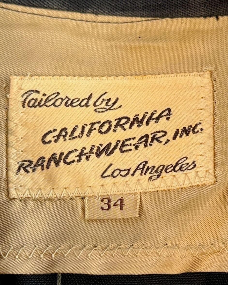 California Ranchwear Embroidered Pearl Snap