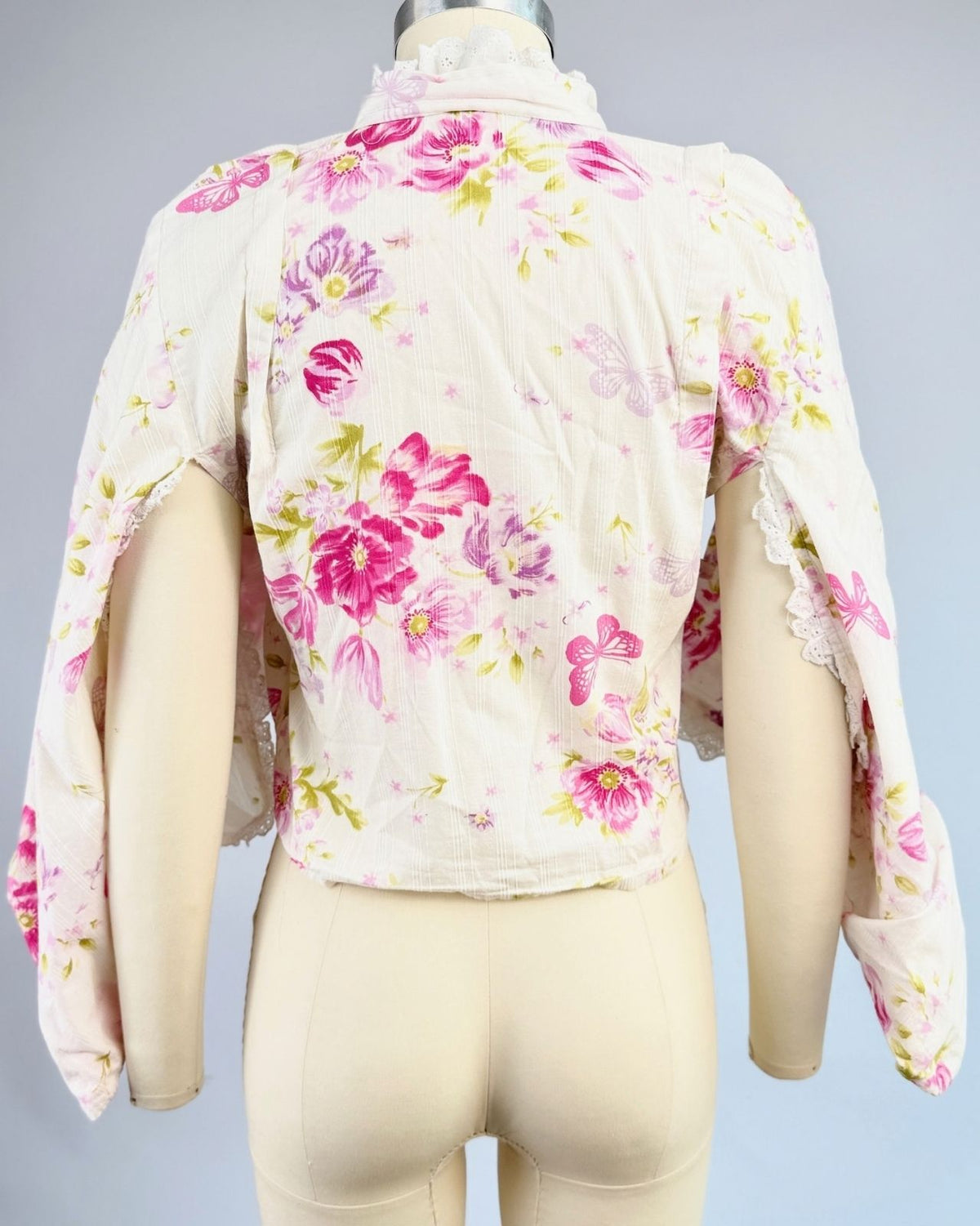 Cotton Butterfly Kimono Top