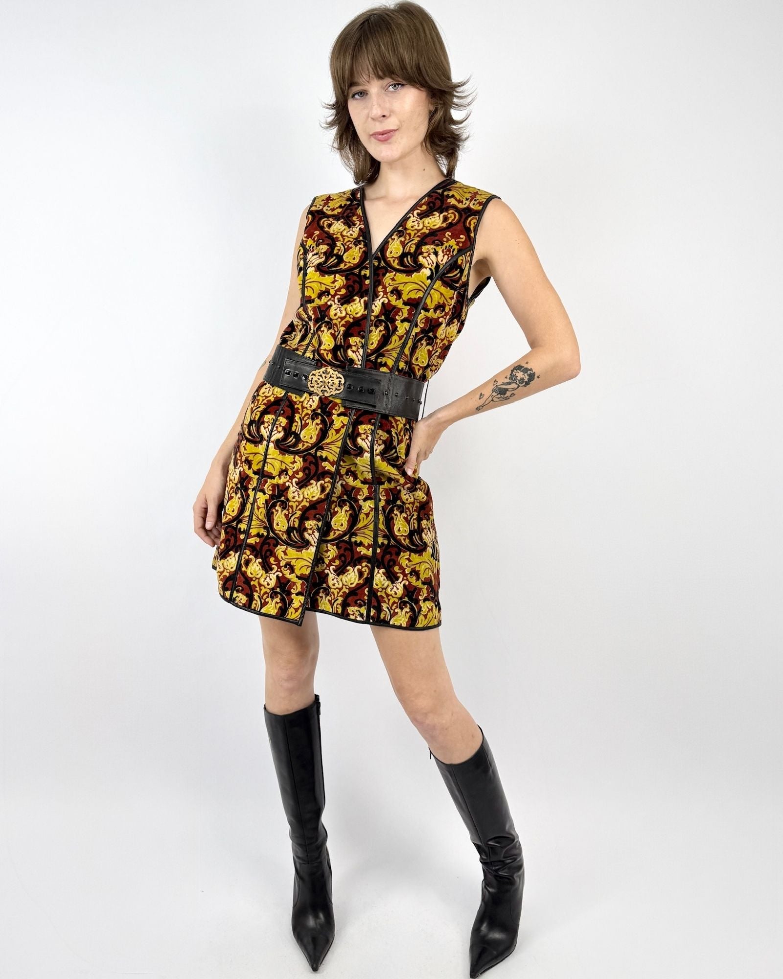 Stranquist A Star Is Born Velvet Vest/Dress