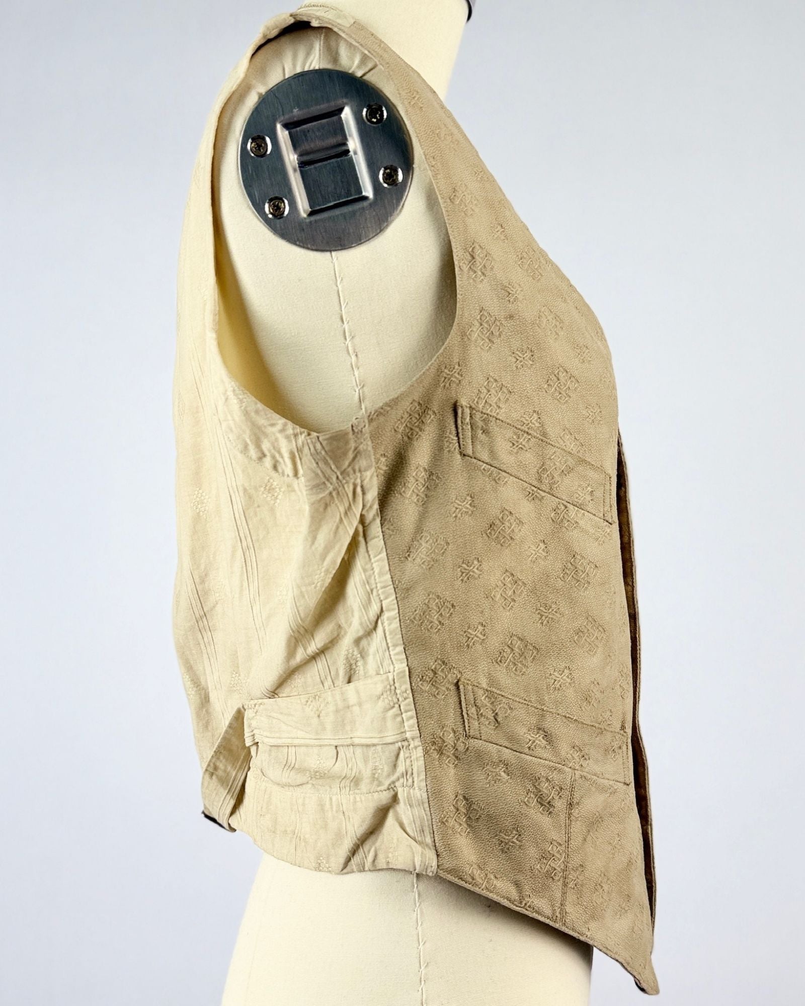 Antique Tan Waistcoat