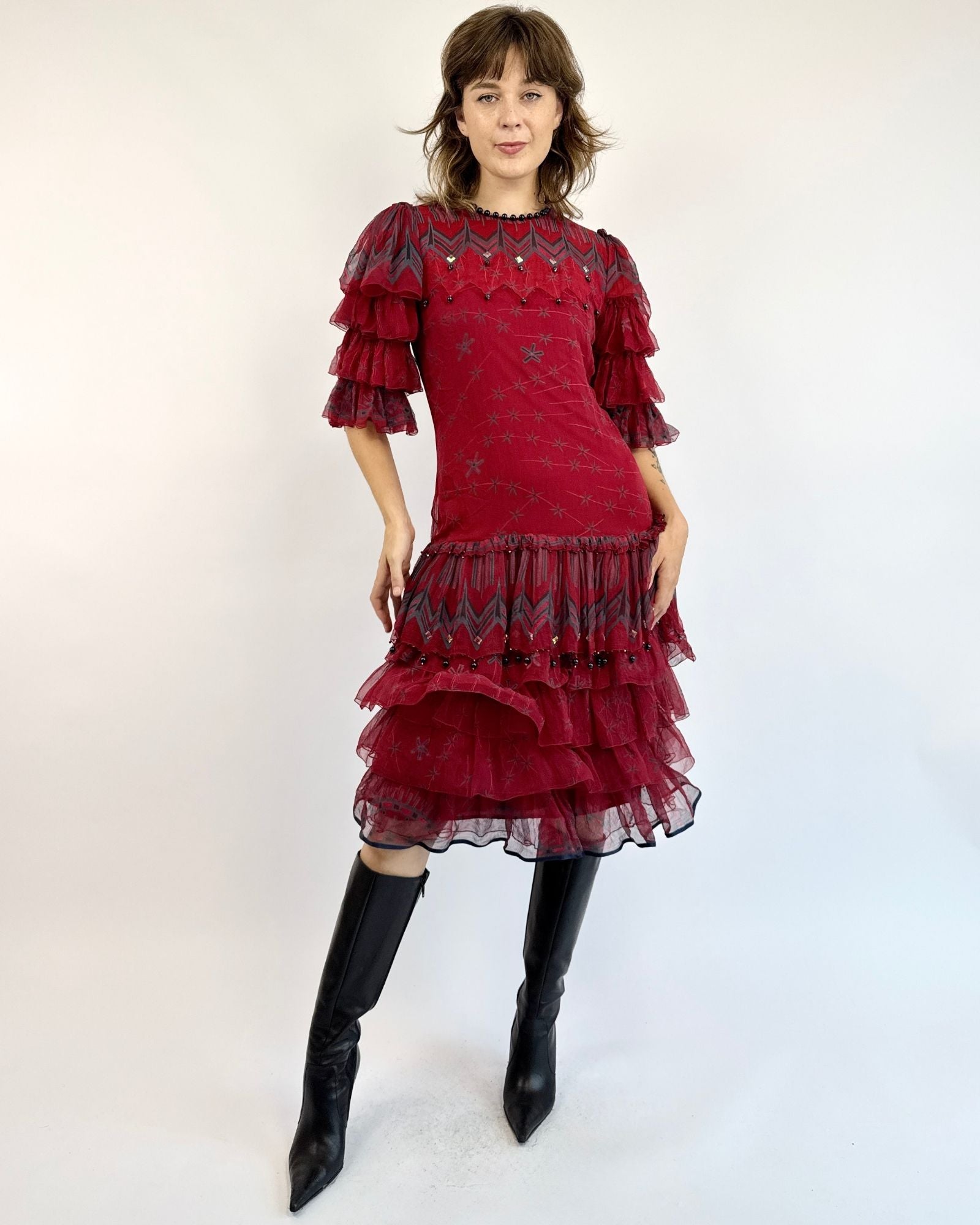 Zandra Rhodes Wish Upon A Starlet Dress