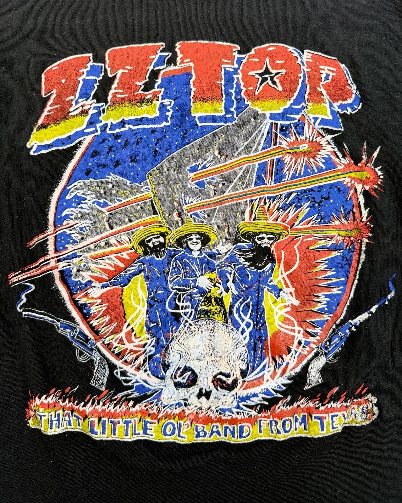 ZZ Top World Wide Texas Tour Tee