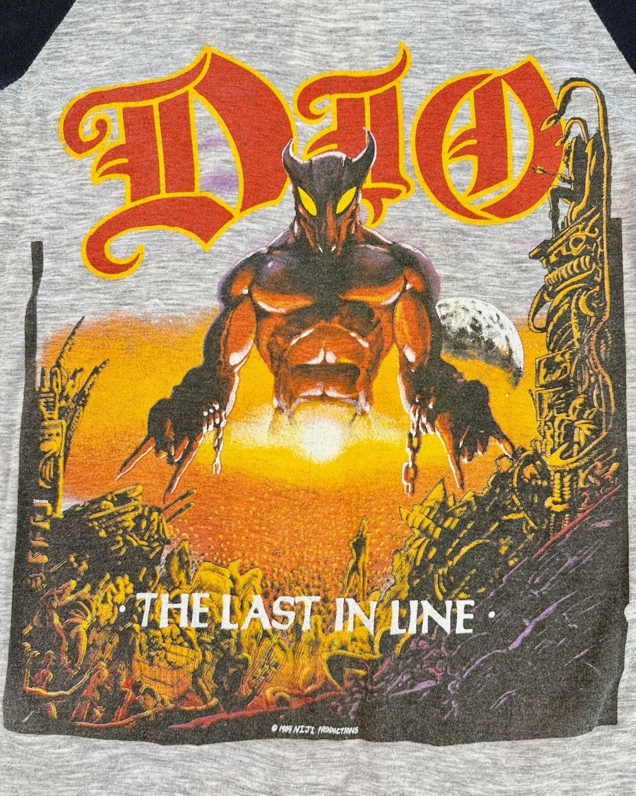 1984 Dio Last In Line Tee