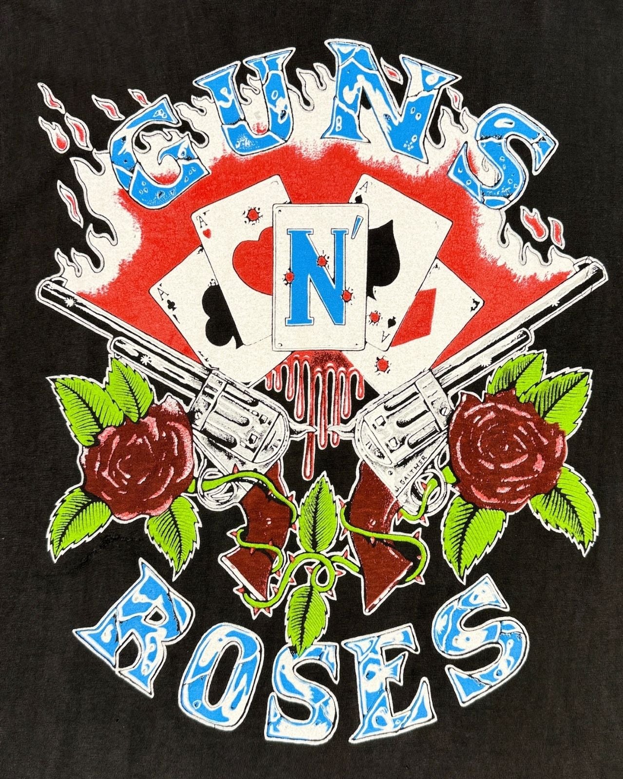 1991 Guns N' Roses Illusion Tour Tee