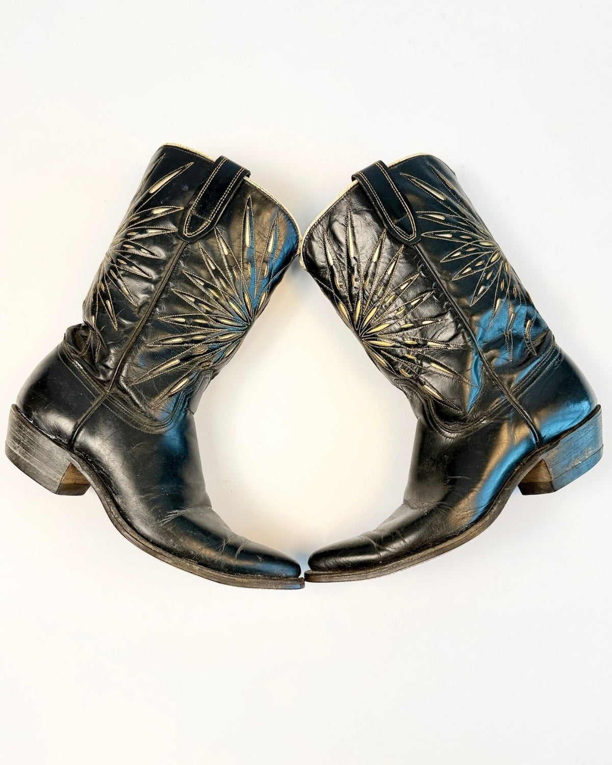 1950s Sunburst Cowboy Boots